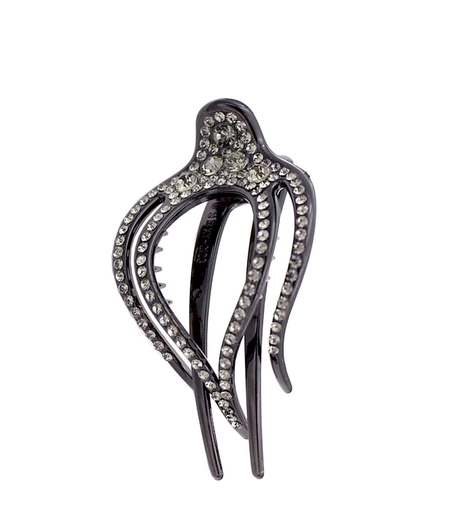 A & a hair beauty hairclothes hair clip hair clamp hair clip standard clip clamp bracket hair dutt hairstyle hairstyle help hair jewelry rhinestone