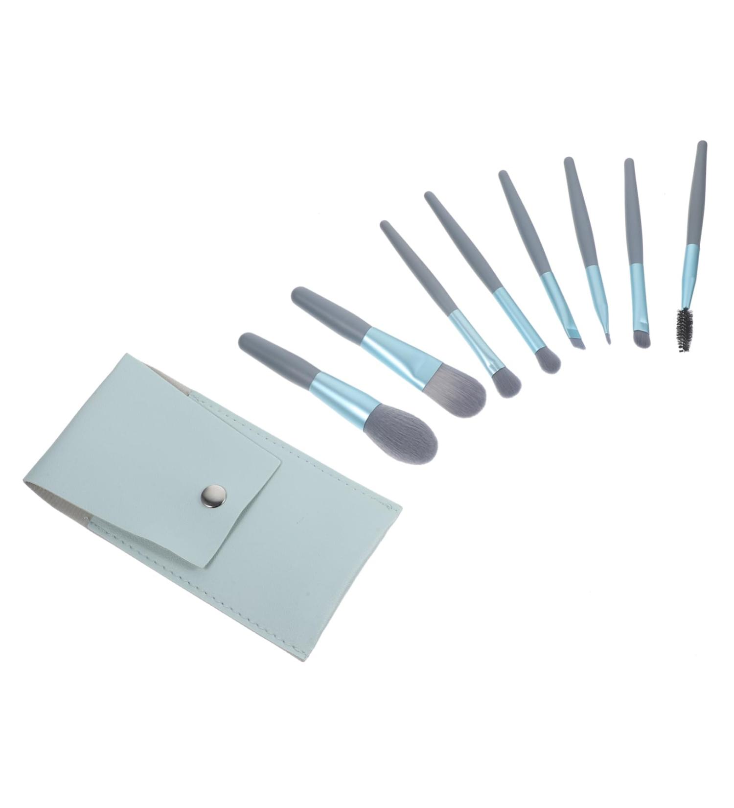 Professional Makeup Brush Set - Soft Blending & Eye Brushes for Women | Complete Makeup Tools in Blue - Buy Online on GoSupps.com