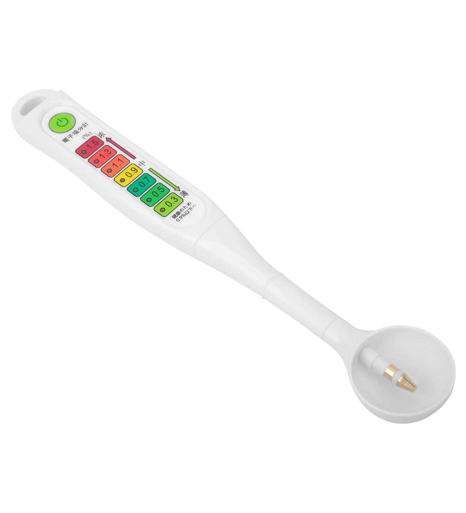 Fydun Saltwater Tester Professional LED Lights Accurate Salinometer Food Liquid Salinity Tester Meter with Fluid Container - Buy Online on GoSupps.com