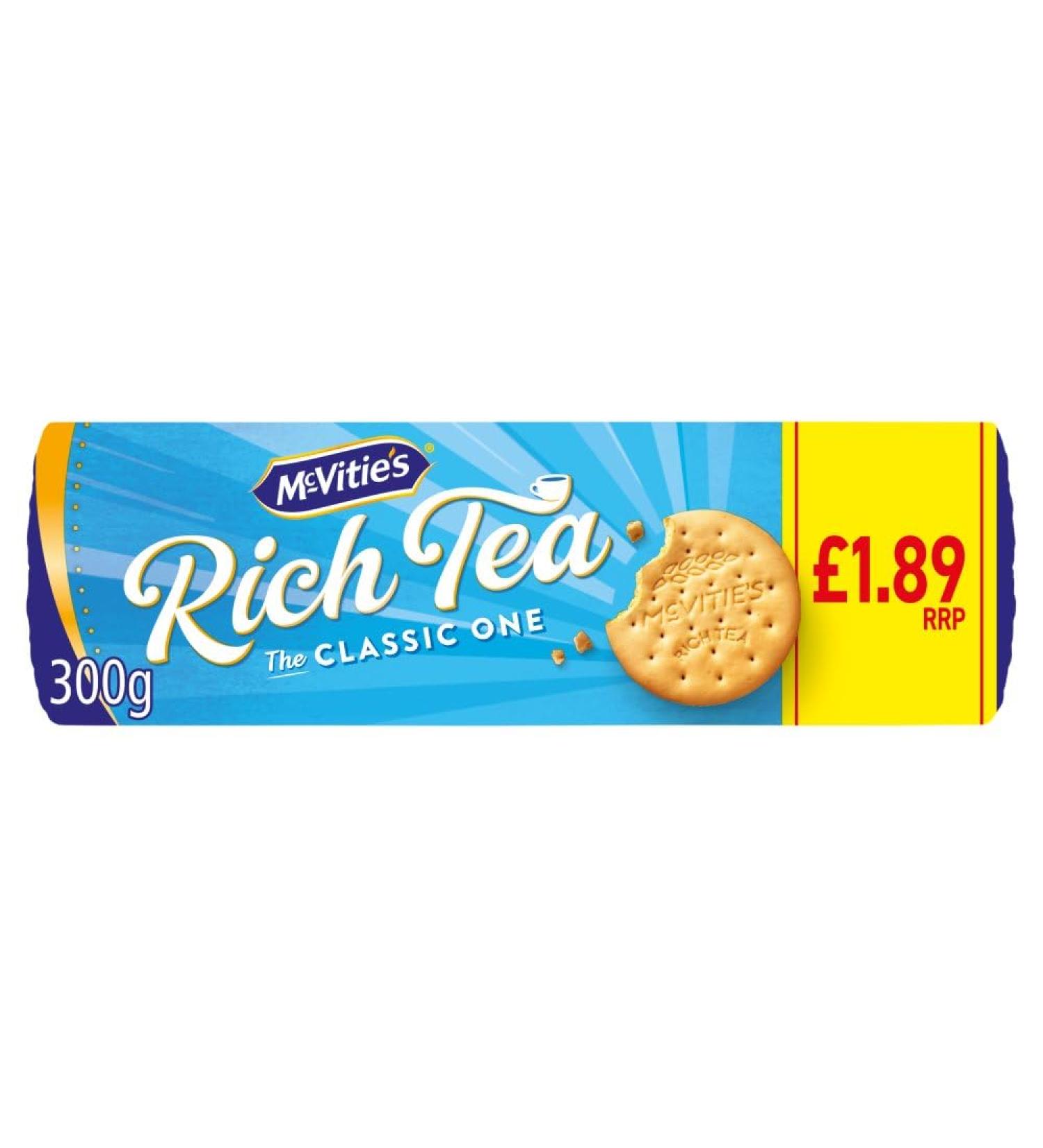 Mcvities Traditional Biscuits 12x250g (Rich Tea)