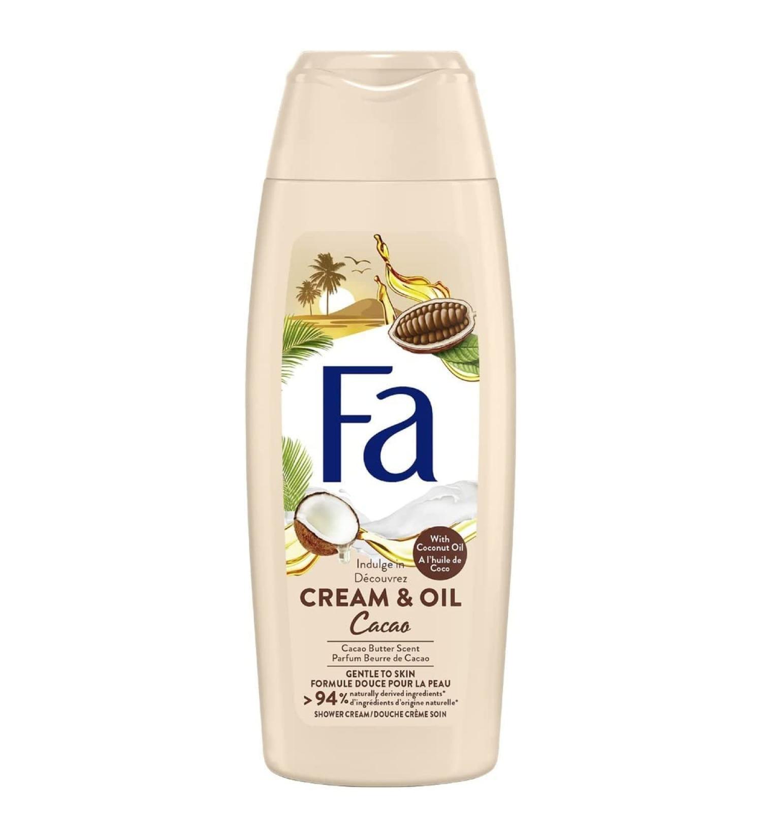 Fa Body Wash Coconut Oil and Cocoa Butter Fragrance 250 ml - Buy Online on GoSupps.com