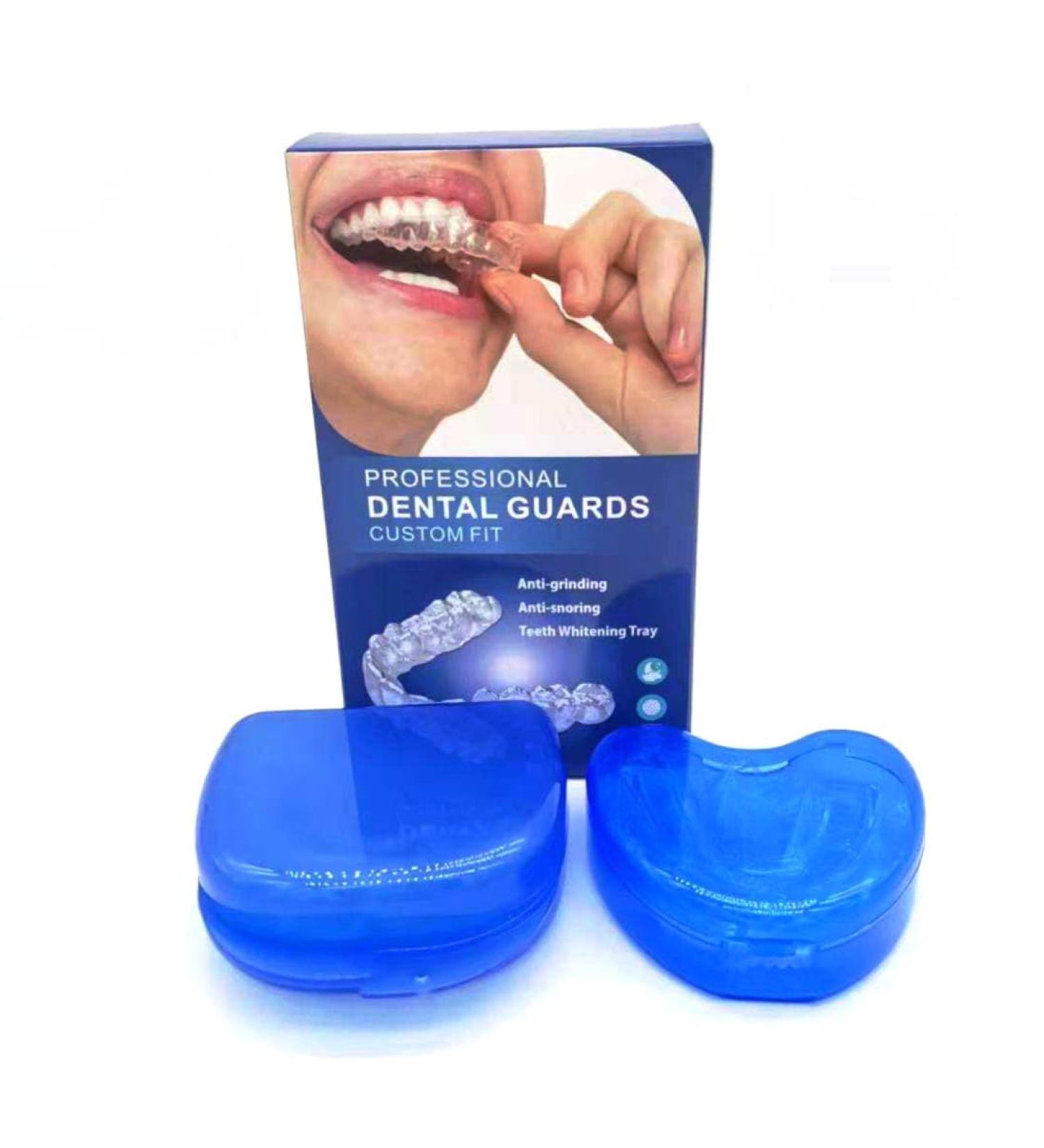 Teeth Whitening Tray - Food Grade EVA Thermoforming Anti-Snore & Teeth Grinding Solution | International Shipping - Buy Online on GoSupps.com