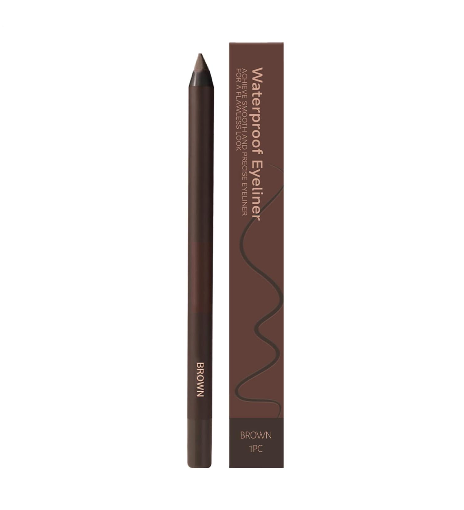 Crayons Eye Liner - 2 en 1 Tenue Longue Aiguisable Stylo Eye Liner Maquillage De Beaut Lisse Et Imperm able Avec Stylo Sourcils Pour Le Voyage Natation Soir es - Buy Online on GoSupps.com