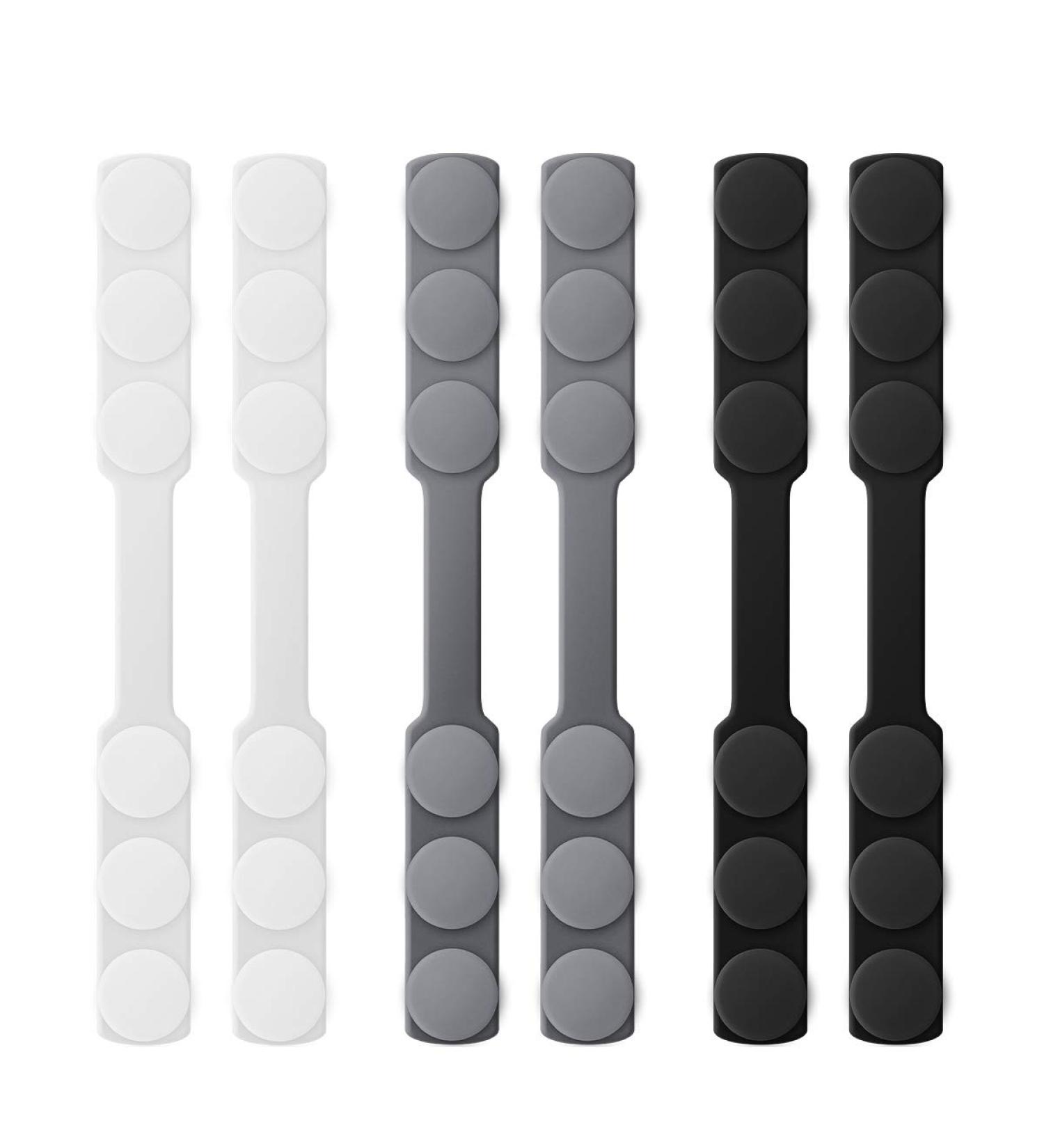 Mask Extender Strap - Adjustable Ear Savers Holder Clip for Masks | Extension Hook for Extending Masks - 6PC 3 Color Pack - Buy Online on GoSupps.com