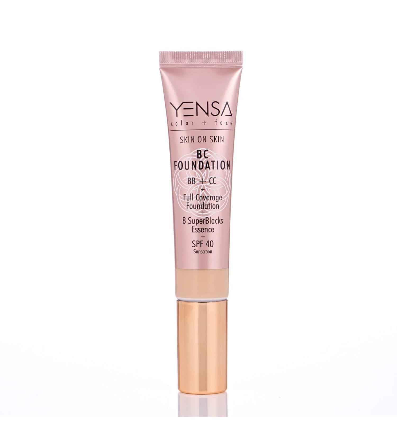 Skin on Skin BC Foundation - Lightweight and Long-Lasting Formula - Buy Online on GoSupps.com