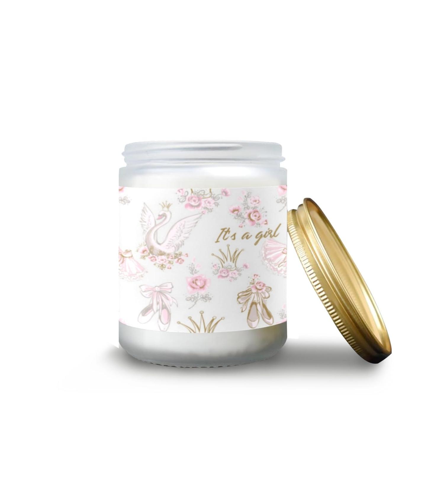 Buy Lavender Candles - Scented Aromatherapy Jar Candles 7 oz Gift Set for Women | Perfect Birthday Gifts with Swan and Flowers - Buy Online on GoSupps.com