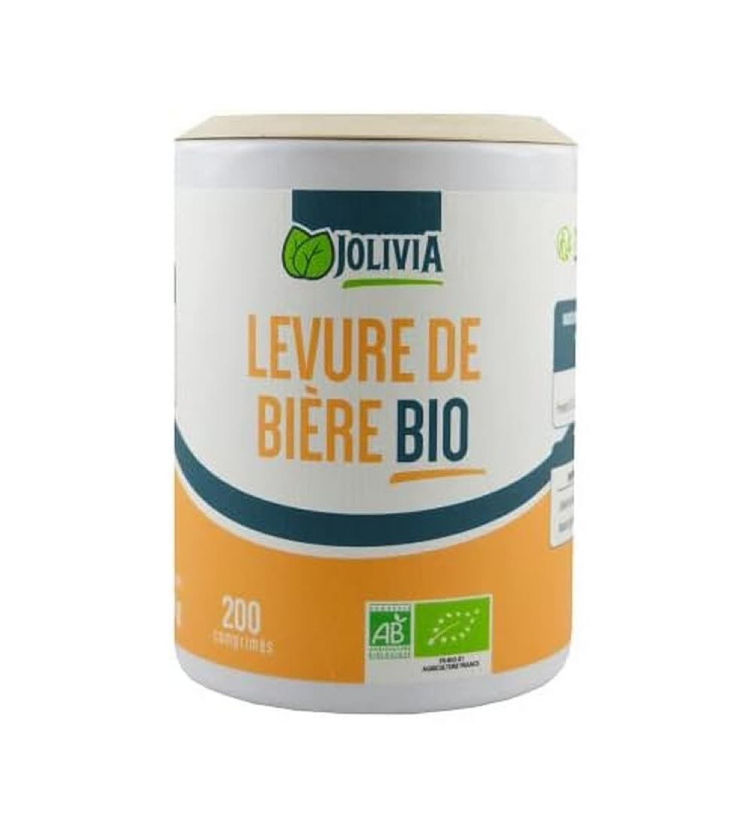 Organic Brewer's Yeast - 200 tablets of 400 mg | Tablet Size | Food Supplement | Vegan | Made in France