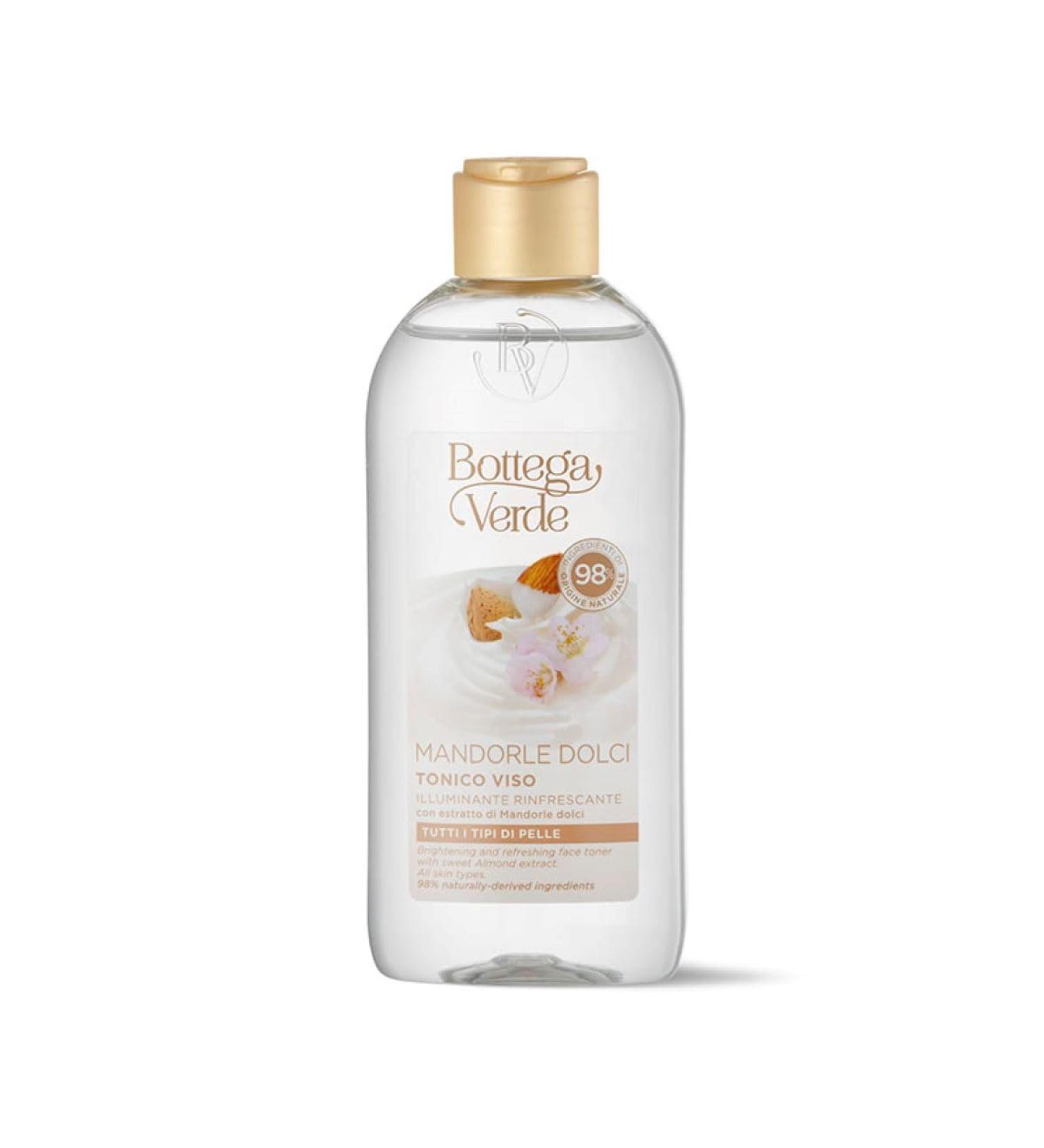  Bottega Verde Bottega Verde - Sweet Almonds - Toning Face - Refreshing Brightening (200 ml) - All skin types - Buy Online on GoSupps.com