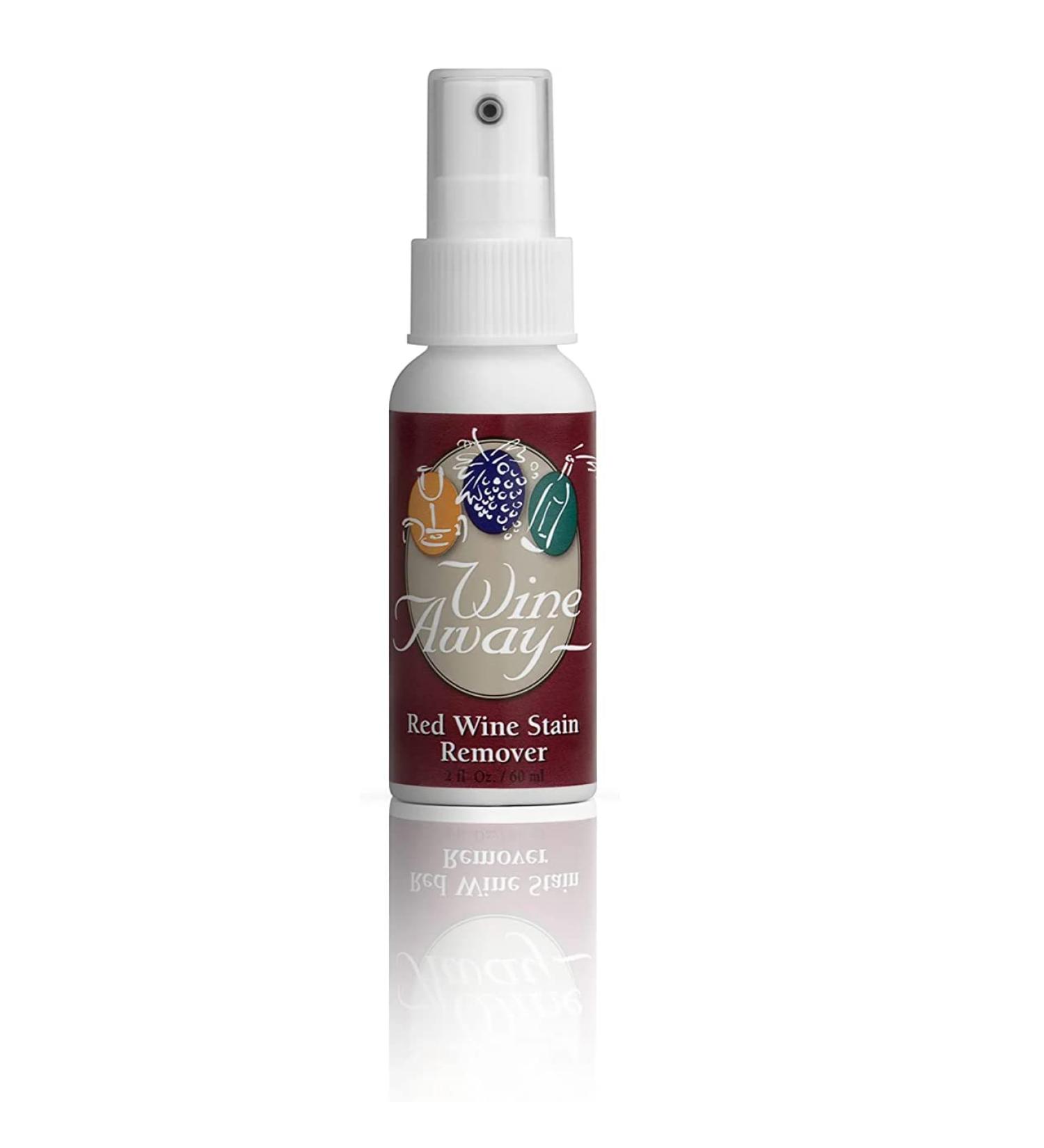 Red Wine Stain Remover Spray - Instant Wine Stain Removal for Carpet Clothes & Tablecloths - 2 oz - Perfect for Wine Spills - Buy Online on GoSupps.com