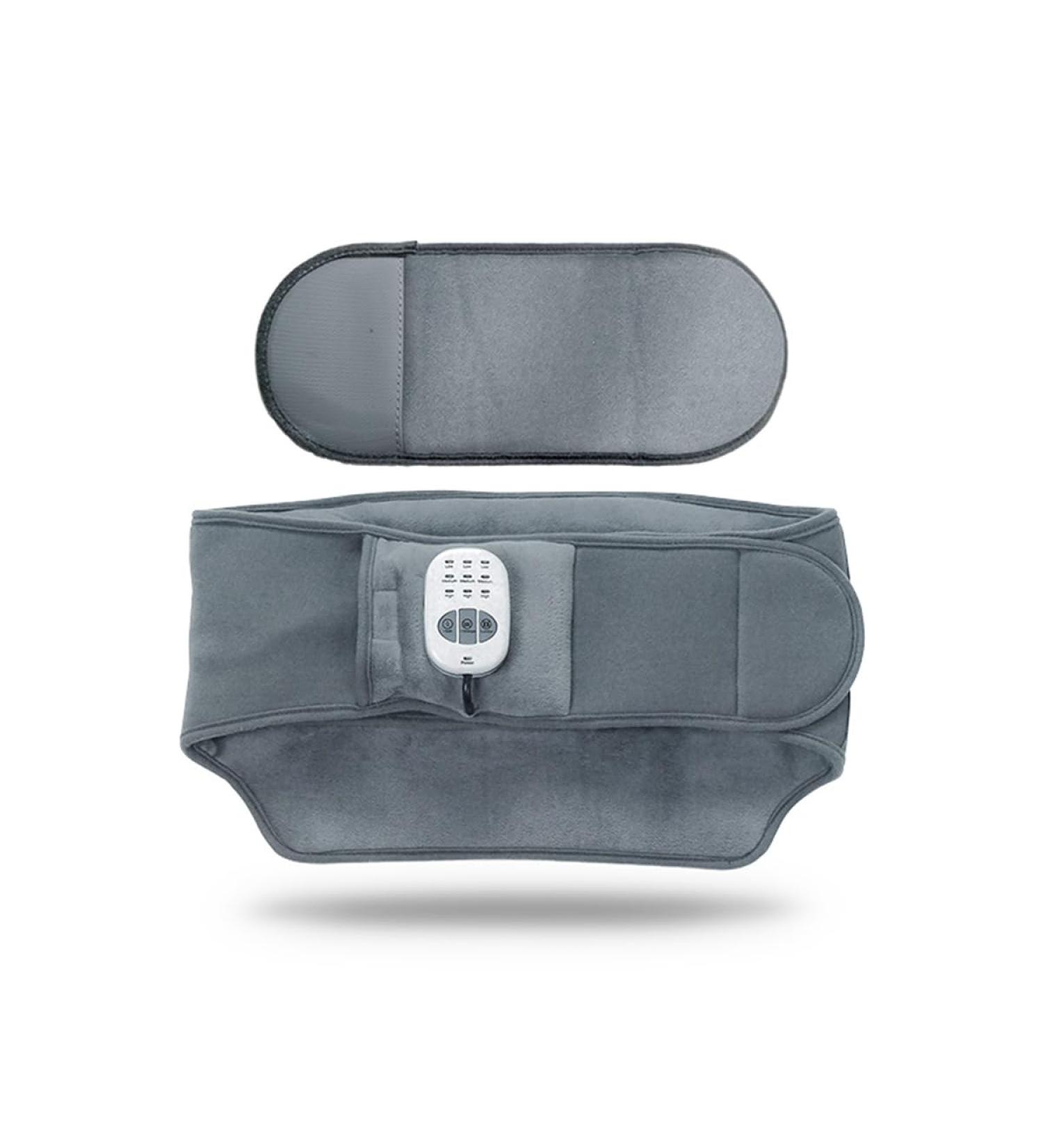 Belena Back Wrap | Warming Massage Pillow | Soothing Vibrations & Lumbar Support | 3 Intensities | Adjustable Belt | USB Powered - Shop Internationally! - Buy Online on GoSupps.com