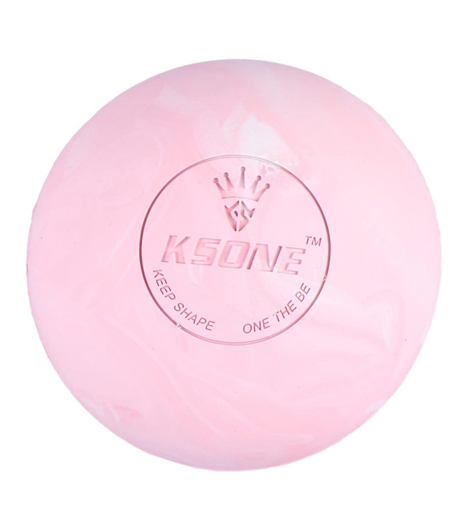 Marmerdo Yoga Ball Massage - Portable Mini Pilates Ball for Deep Tissue Massage & Core Training - 6.5cm Pink - Buy Online on GoSupps.com