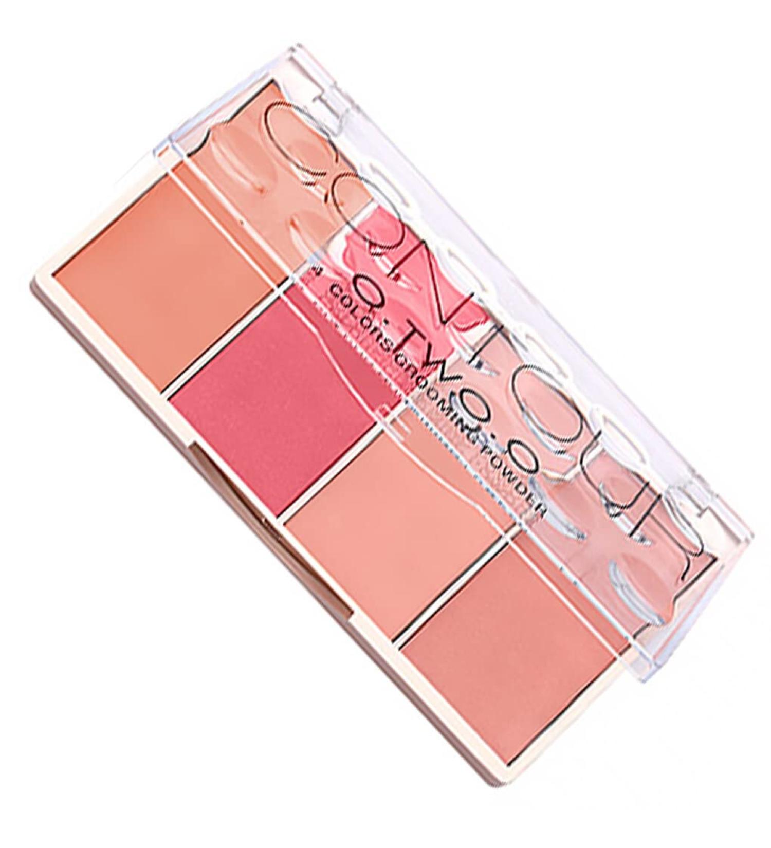miduoidn Multi-functional Facial Shading Foundation Powder Cheek Blusher Make Up Cosmetics Accessories for Beginner Salon Type 4 - Buy Online on GoSupps.com