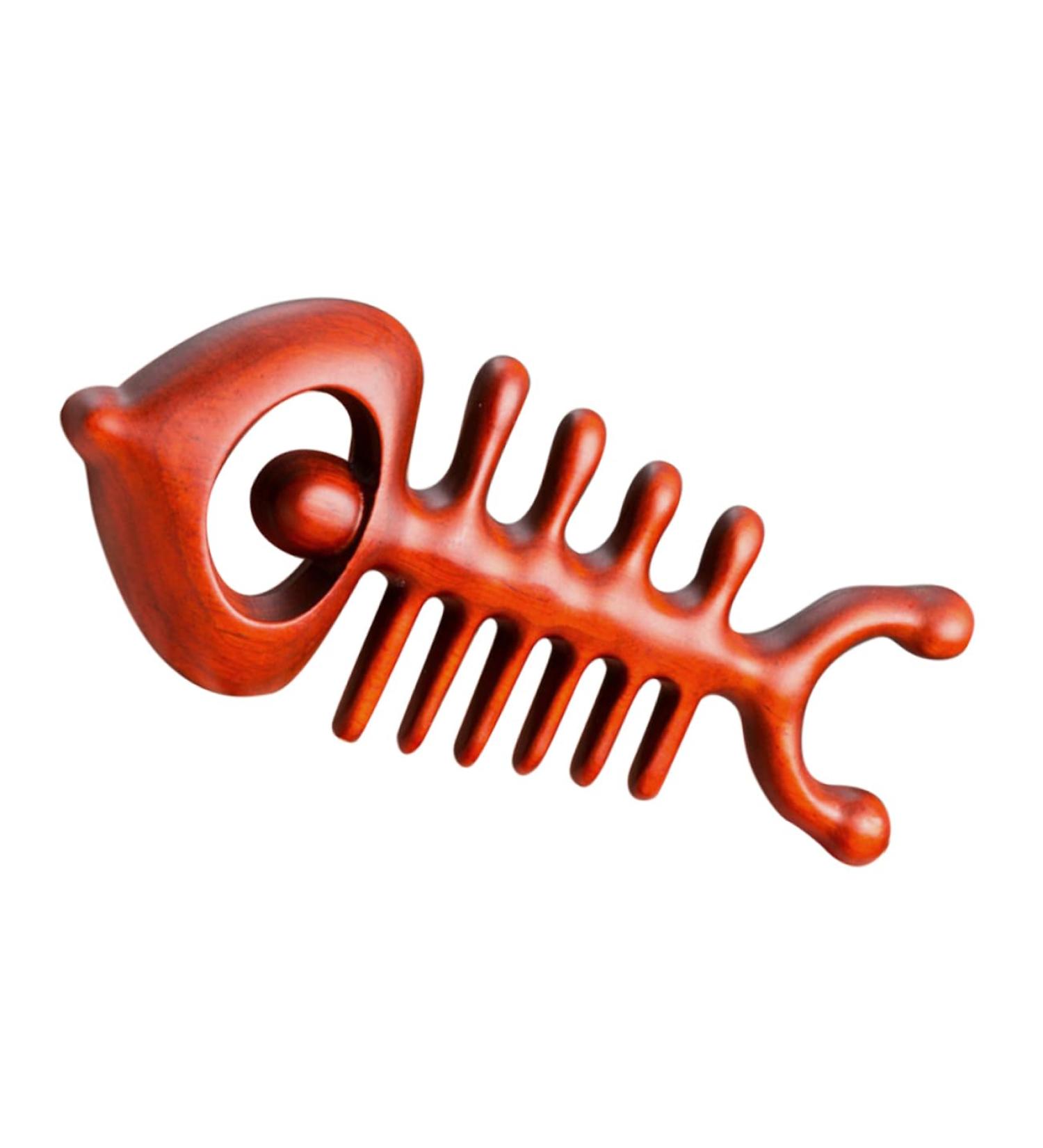 Beavorty Kamm GUA-SHA Massage Device | Body Massager | Rosewood Meridian Scraper | International Shipping - Buy Online on GoSupps.com