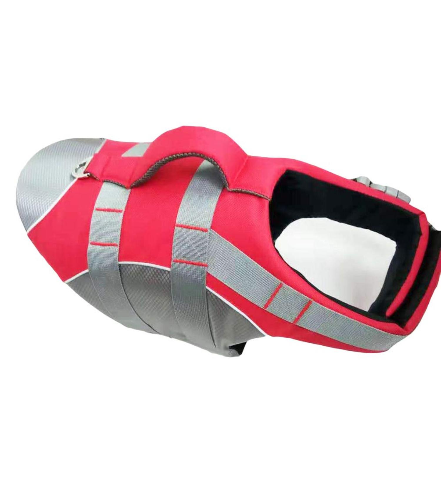 Hzqifei Reflective Dog Life Jacket - Premium Swimming Vest for Small Medium & Large Dogs (XL Red) - Safe & Stylish Waterproof Training Gear - Buy Online on GoSupps.com