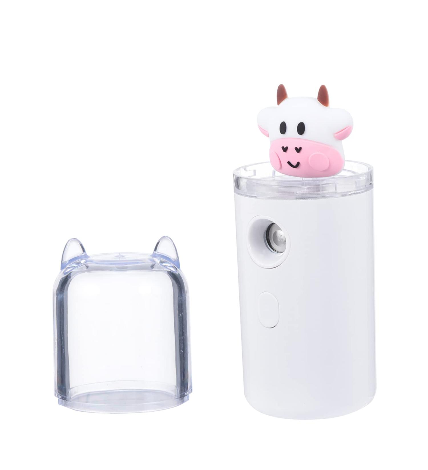 Beavorty Travel Humidifiers Portable Pocket Size Facial Mister Moisturizing Mist Sprayer Small Humidifier Oul Diffuser 3.8x3.8x10.8cm White - Buy Online on GoSupps.com