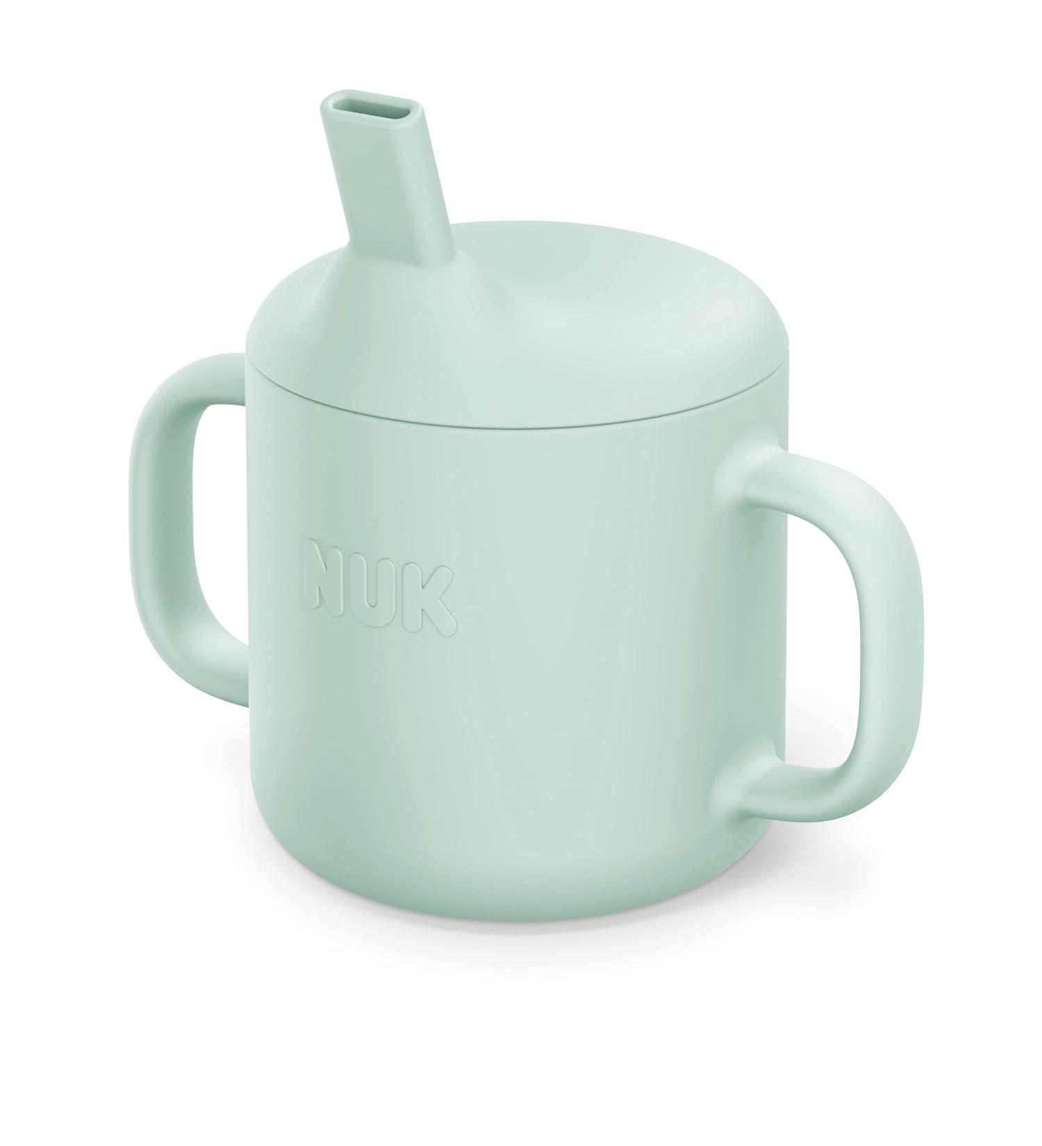 NUK Silicone Baby Straw Cup - BPA-Free Sippy Cup for Toddlers - Buy Online on GoSupps.com