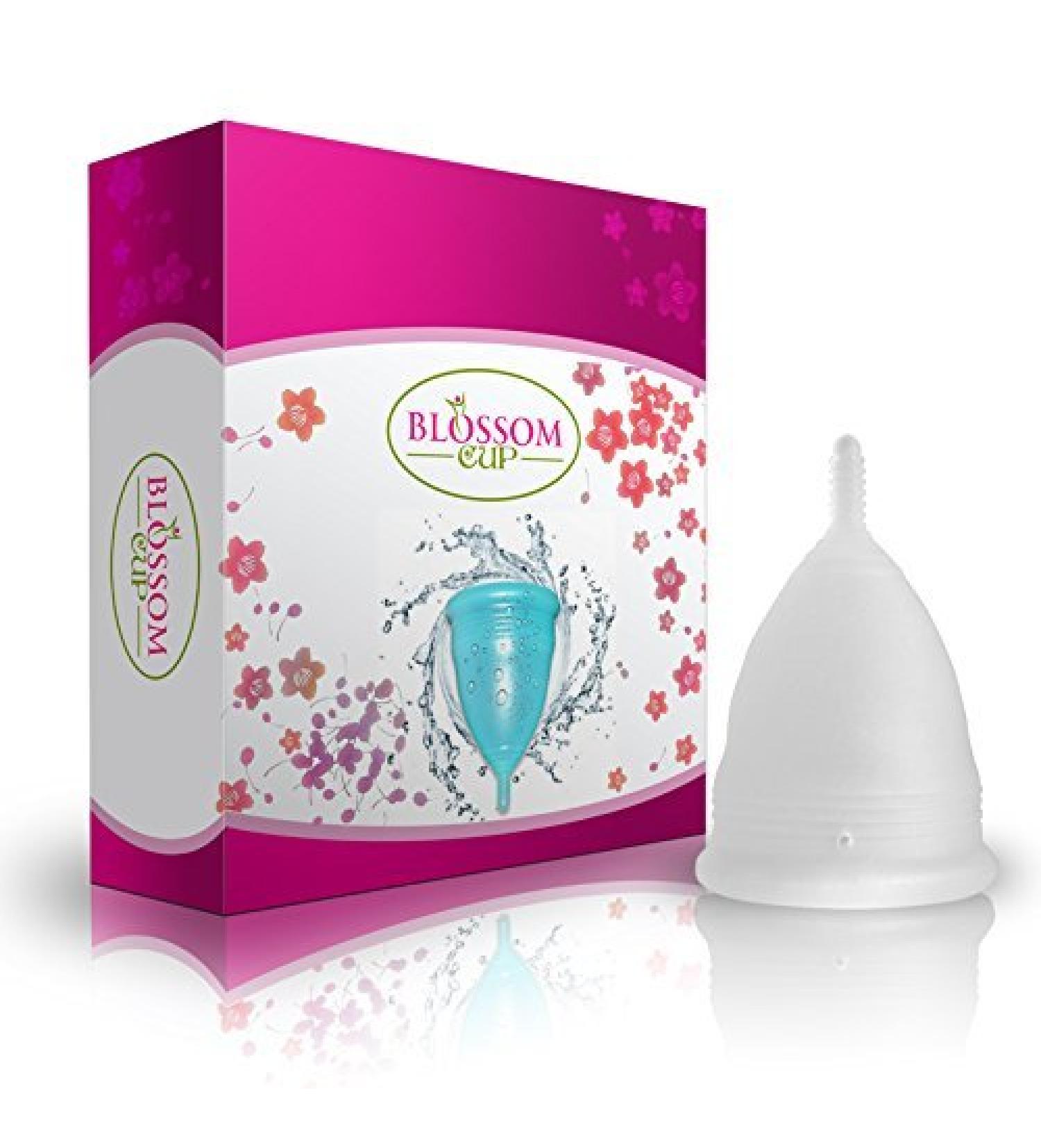 Blossom Menstrual Cup Say No to Tampons | Get Blossom Cups for Menstrual Days| Period Cup Reusable Menstrual Cup Silicone Cup