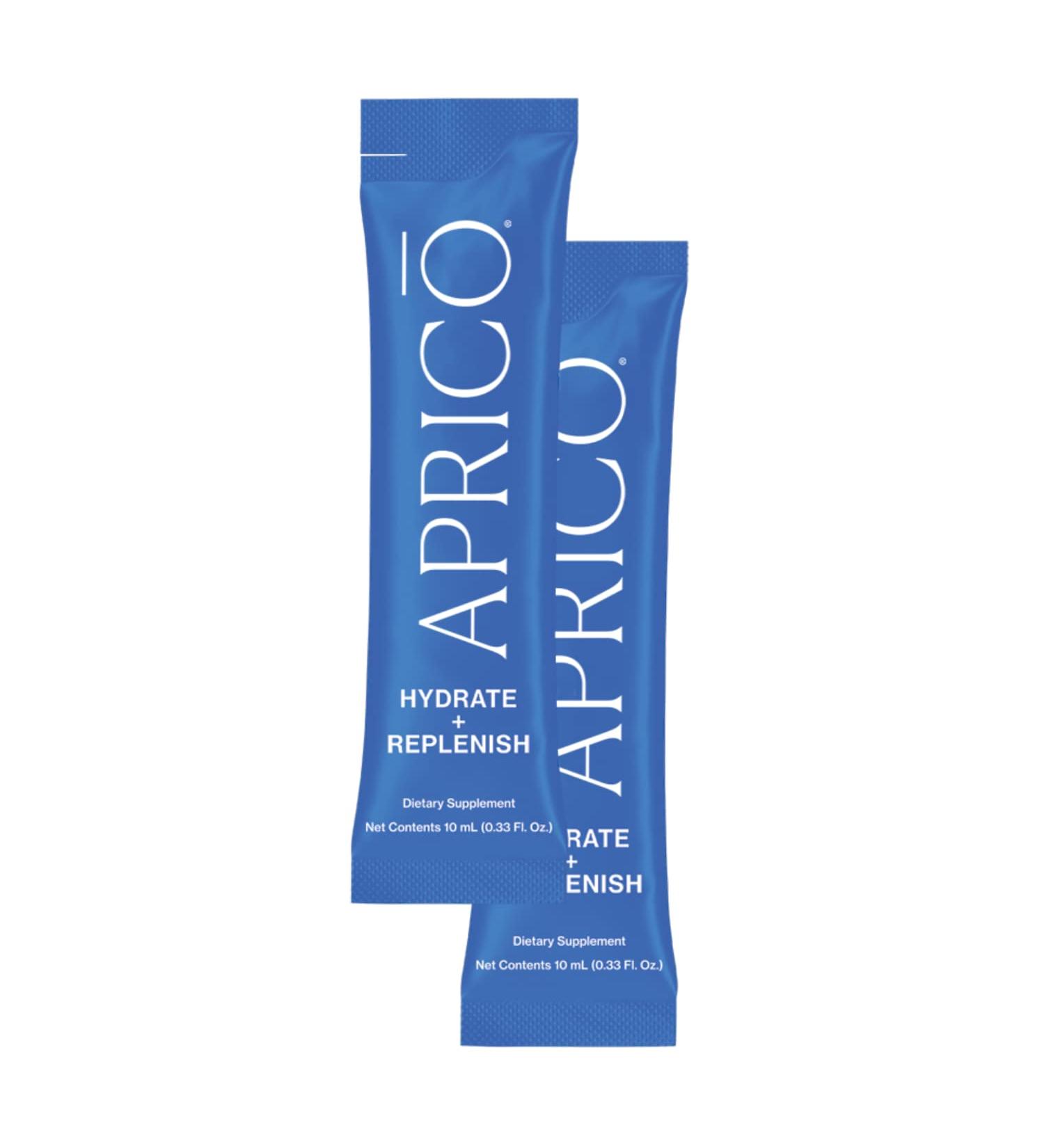 Aprico Hydrate + Replenish Sachets - 100% Ocean Mineral Complex - Liquid Minerals with Magneisum Electrolytes Mineral Solution (30 Sachets)