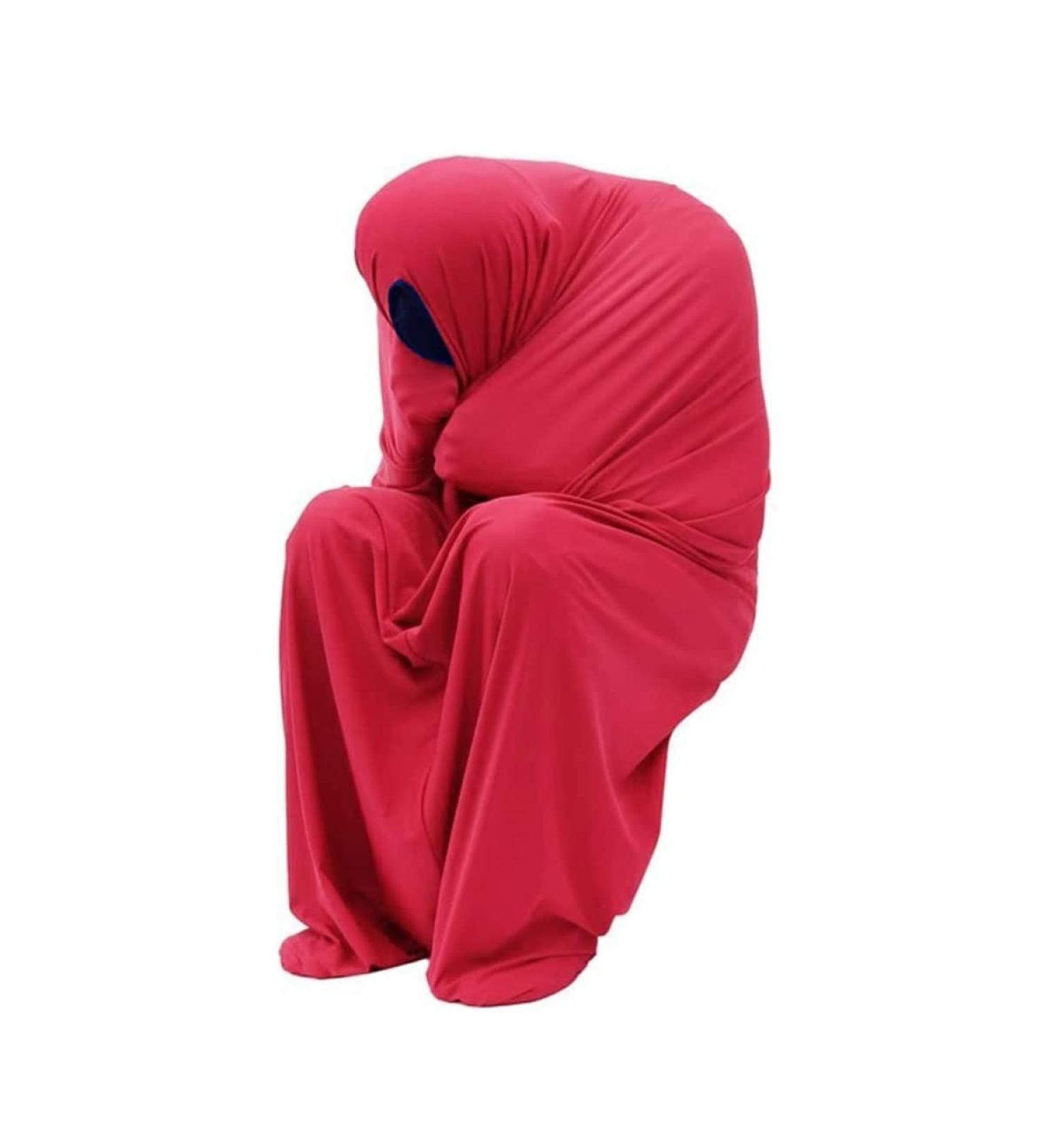Red Sensory Body Sock for Children & Adults | Helps with ASD, SPD, Anxiety | Size L/Large 71x142cm - Buy Online on GoSupps.com