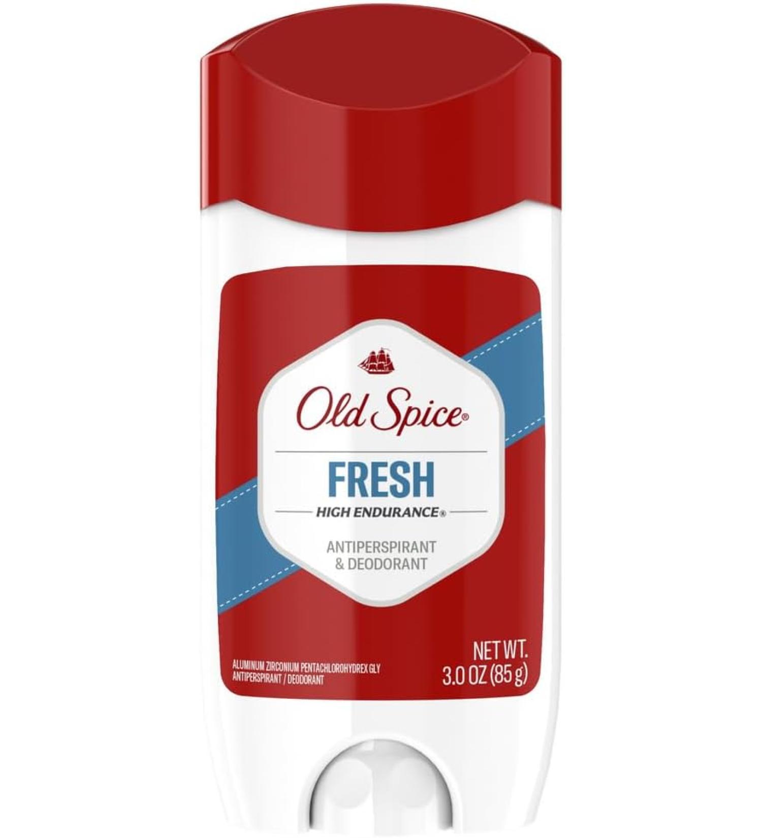 Old Spice Antiperspirant & Deodorant for Men High Endurance Long Lasting Fresh - 3 Oz