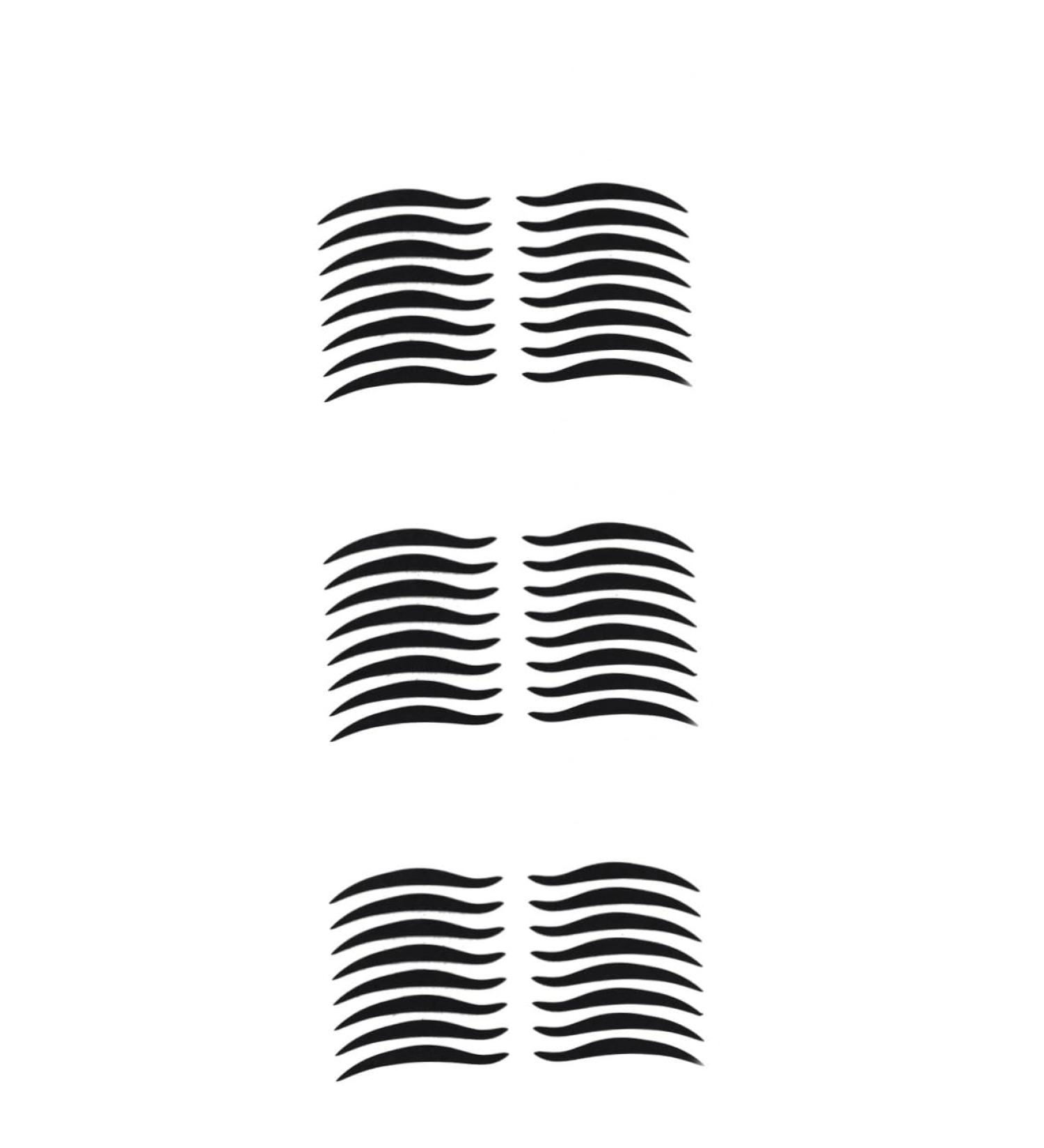 minkissy 240 Pairs Cat Eye Eyeliner Stickers Temporary Eye Liner Eyeline Tape Reusable Eyelid Stickers Eye Make- up Stickers Eye Make-up Stickers Double Eyelid Smoky - Buy Online on GoSupps.com