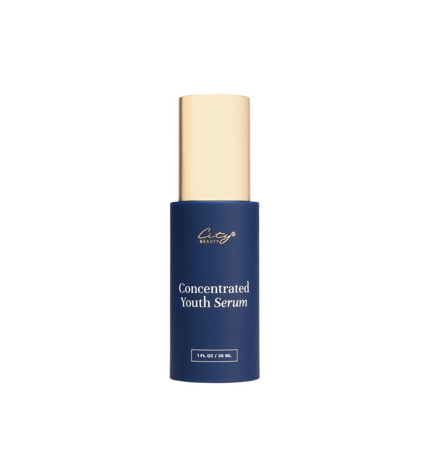 City Beauty Concentrated Youth Serum - Anti-Aging Face Serum for Firm & Smooth Skin - Light-Activated Wrinkle Solution with Advanced Enzymes - Buy Online on GoSupps.com