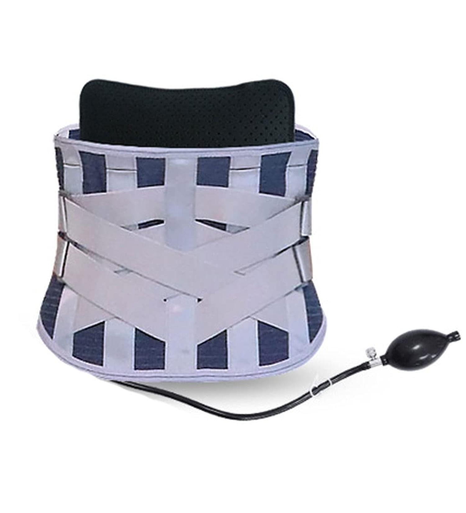 Back Support Self-Heating Heating Therapy with Airbag Belt Waist Brace Posture Corrector Spine Back Shoulder Lumbar Posture Correction (Size : Large) (X) (Large) - Buy Online on GoSupps.com