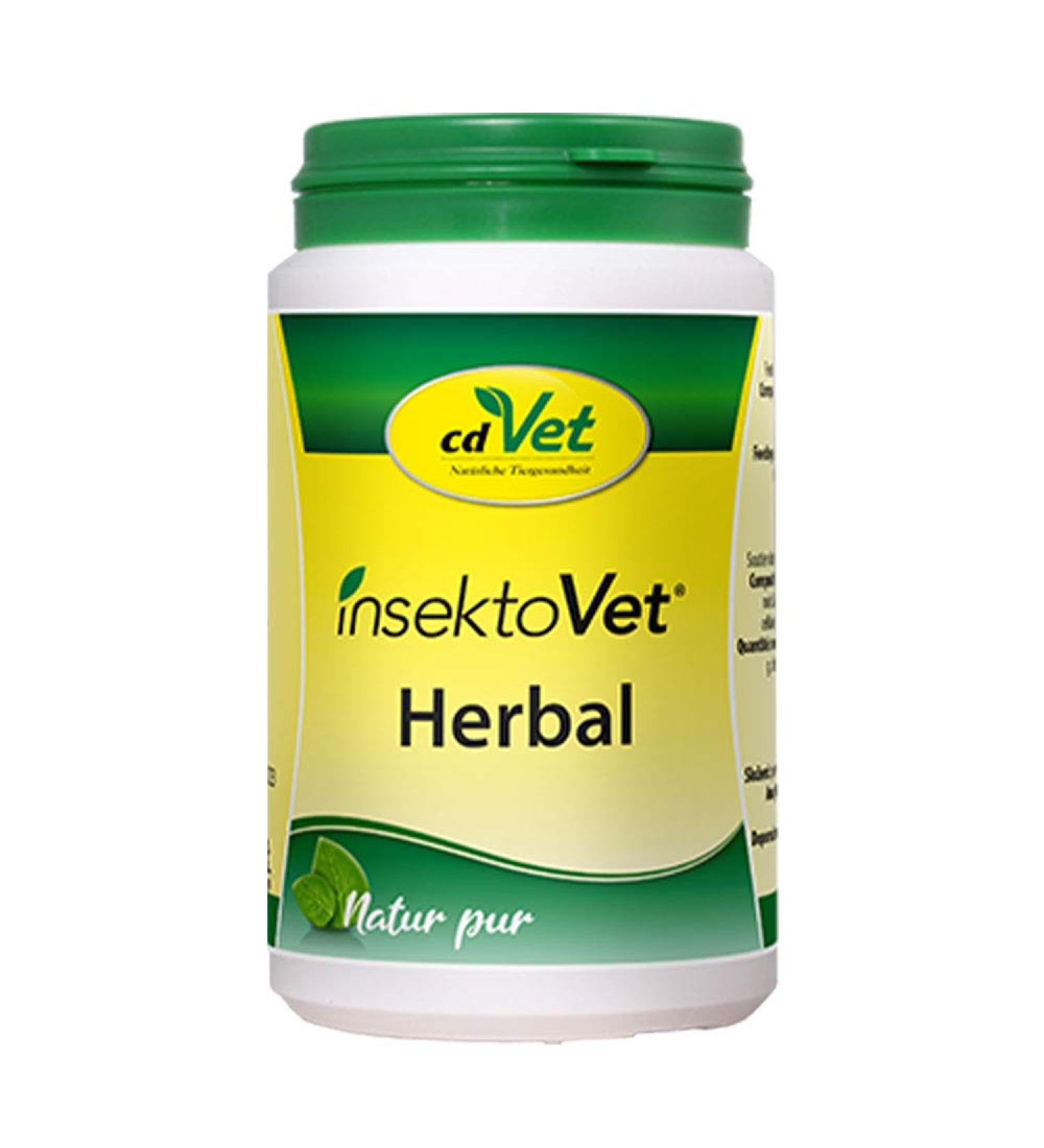 CDVet Insectovet Herbal 100g - Natural Nutritional Supplement for Dogs | Boost Skin Health with Vitamins & Minerals - Buy Online on GoSupps.com