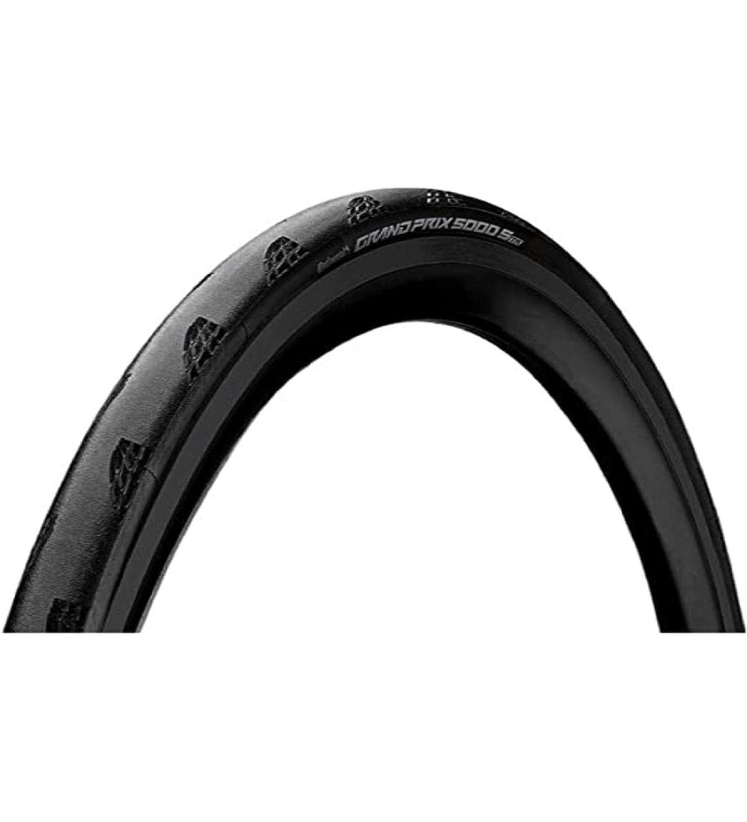 Continental Grand Prix 5000 S TR Tubeless Tire Black / Black 25mm, Black Chili