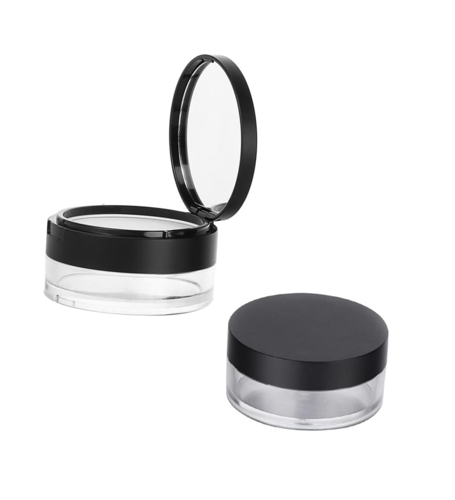 FOMIYES 1pc Box Cosmetic Travel Containers Travel Cosmetic Powder Case Loose Powder Puff Compact - Buy Online on GoSupps.com