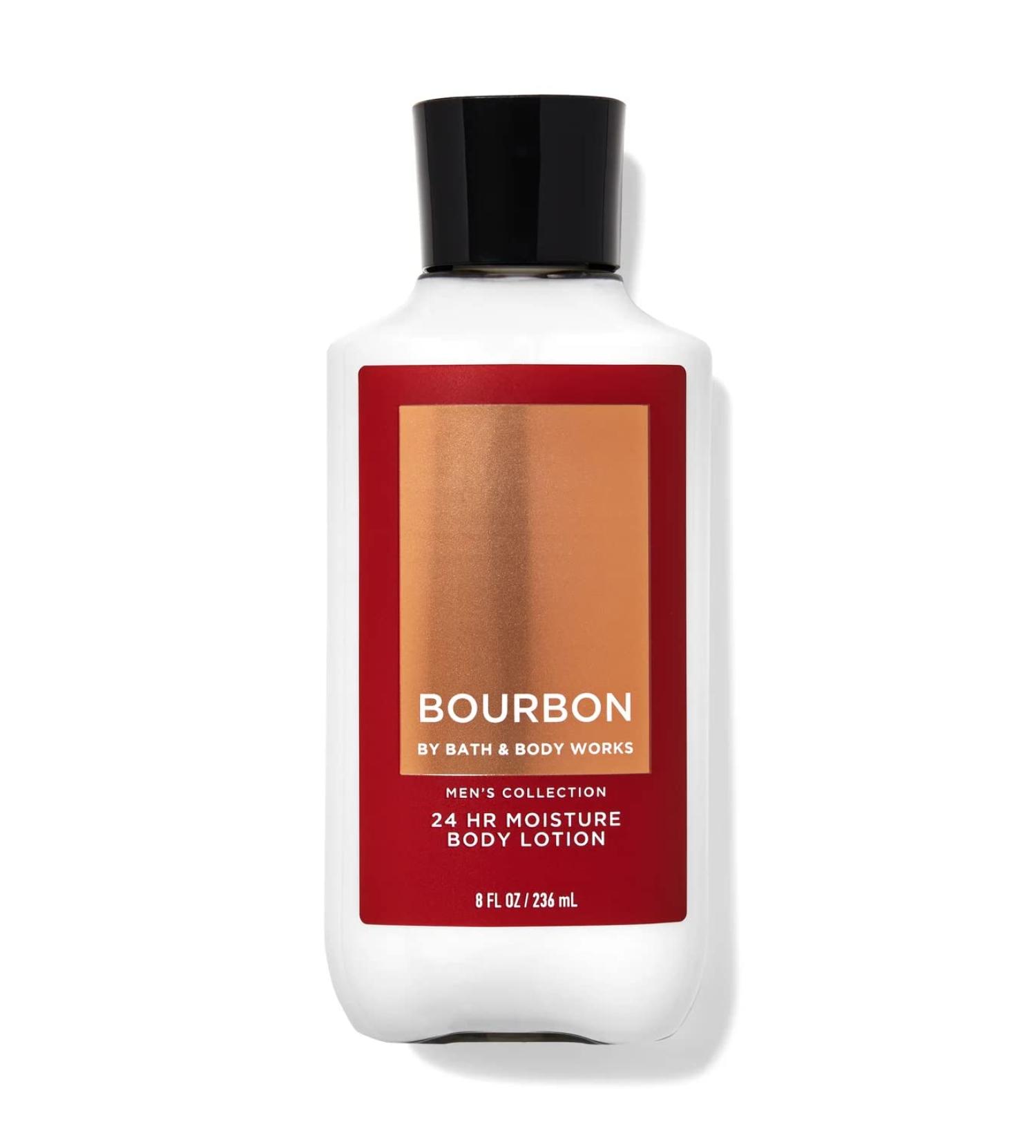 Bath & Body Works, Signature Collection Body Lotion Bourbon For Men, 8 Ounce