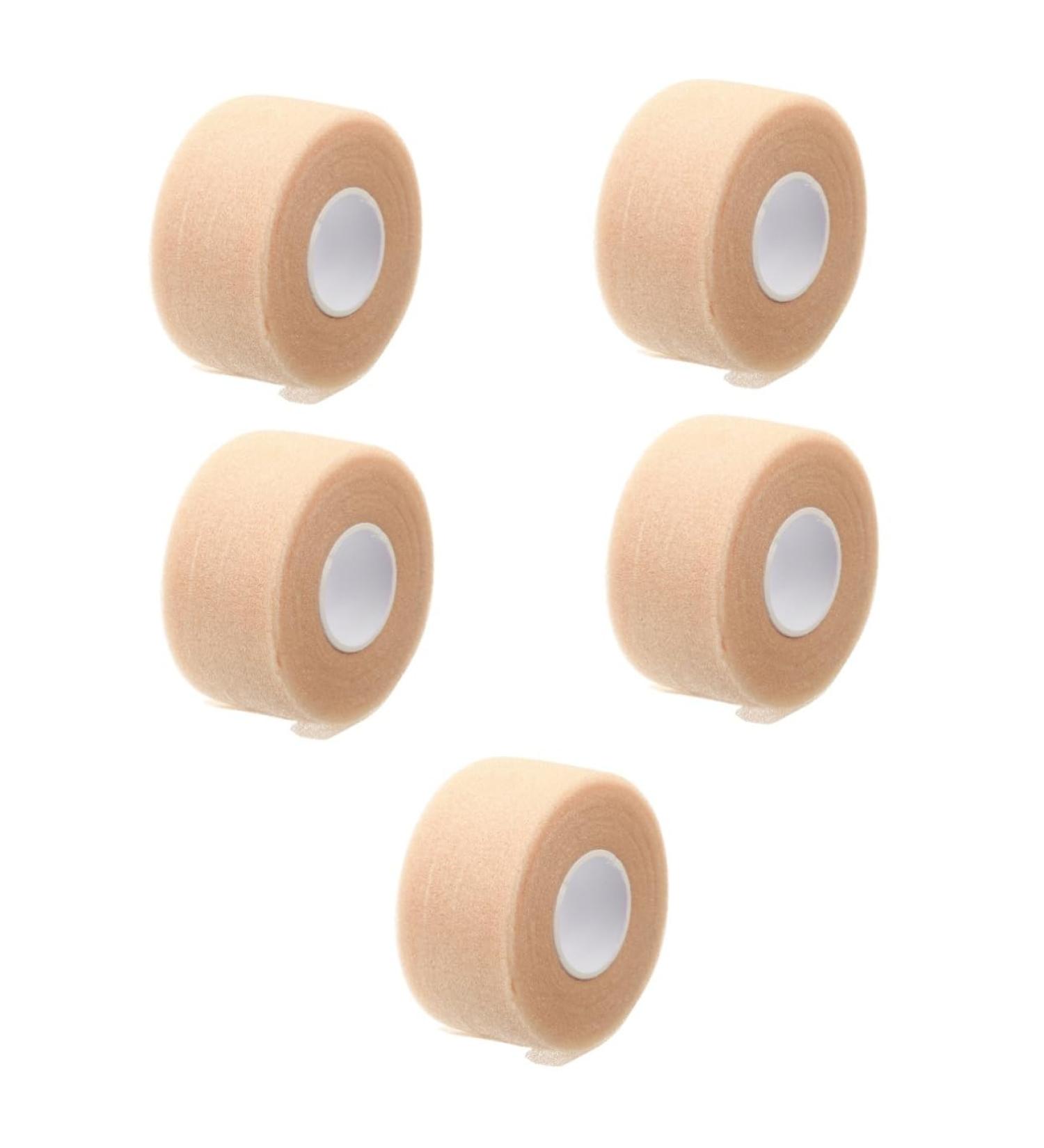 Mobestech 5 Rolls Shock Absorbing Film - Badminton Racket Grip Tape | Elastic Sports Accessories for Athletes - Buy Online on GoSupps.com