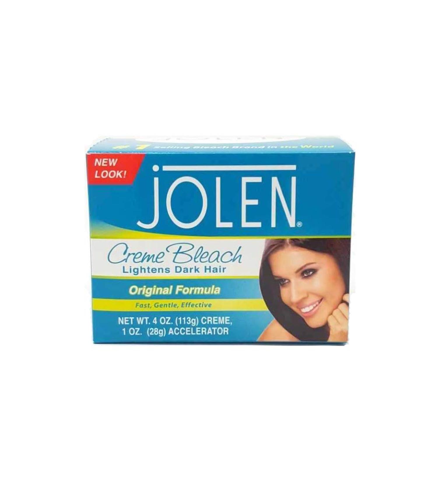 Jolen Creme Bleach Original Formula 4 oz - Salon-Quality Hair Lightening Treatment - Buy Online on GoSupps.com