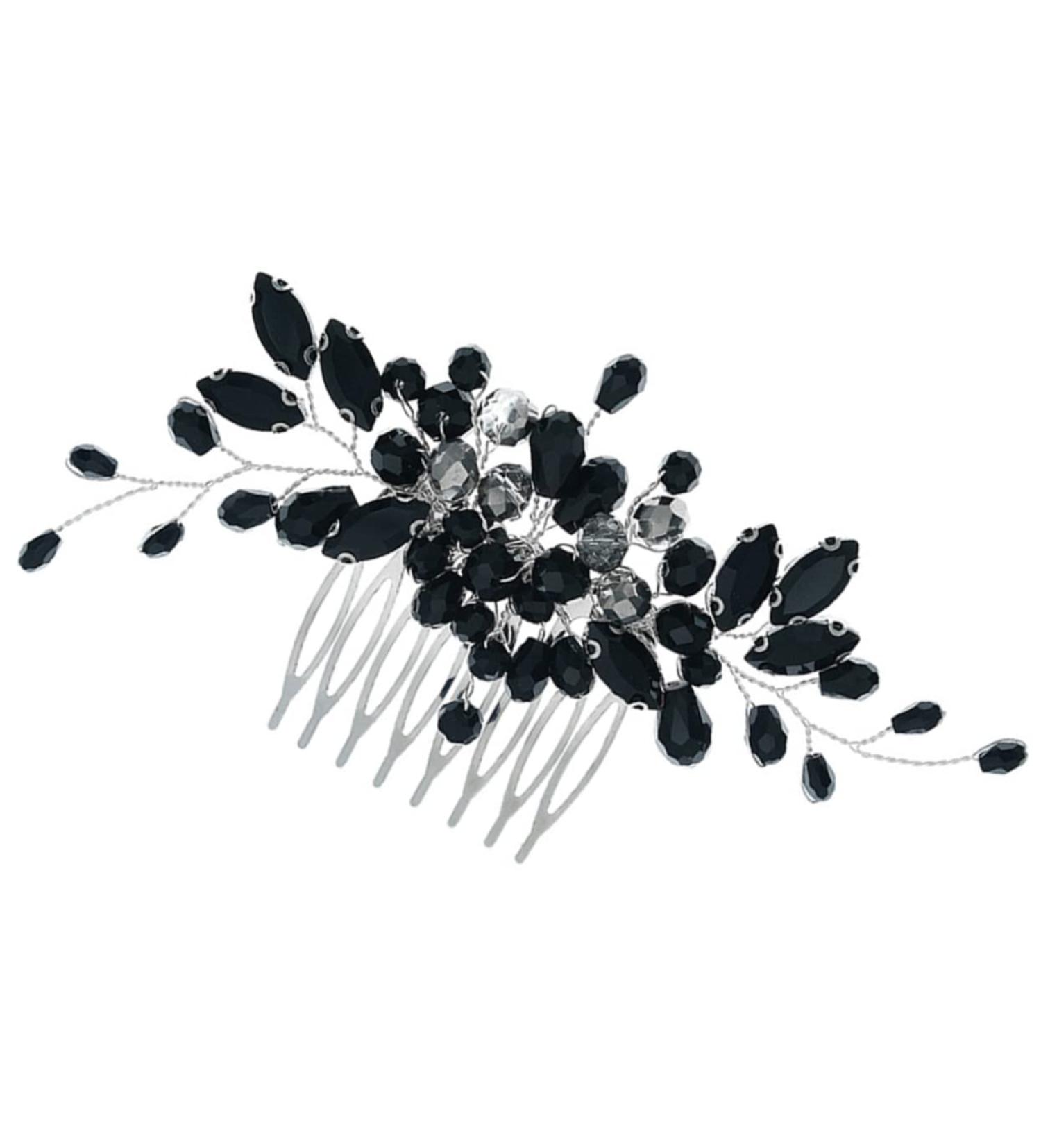Beatifufu Crystal Side Hair Comb Crystal Hair Accessories Bridal Headpieces for Wedding Bride Headdress Crystal Hair Comb Bride Wedding Hair Comb Bridal Headdress Bridal Comb Bride Hairpiece - Buy Online on GoSupps.com