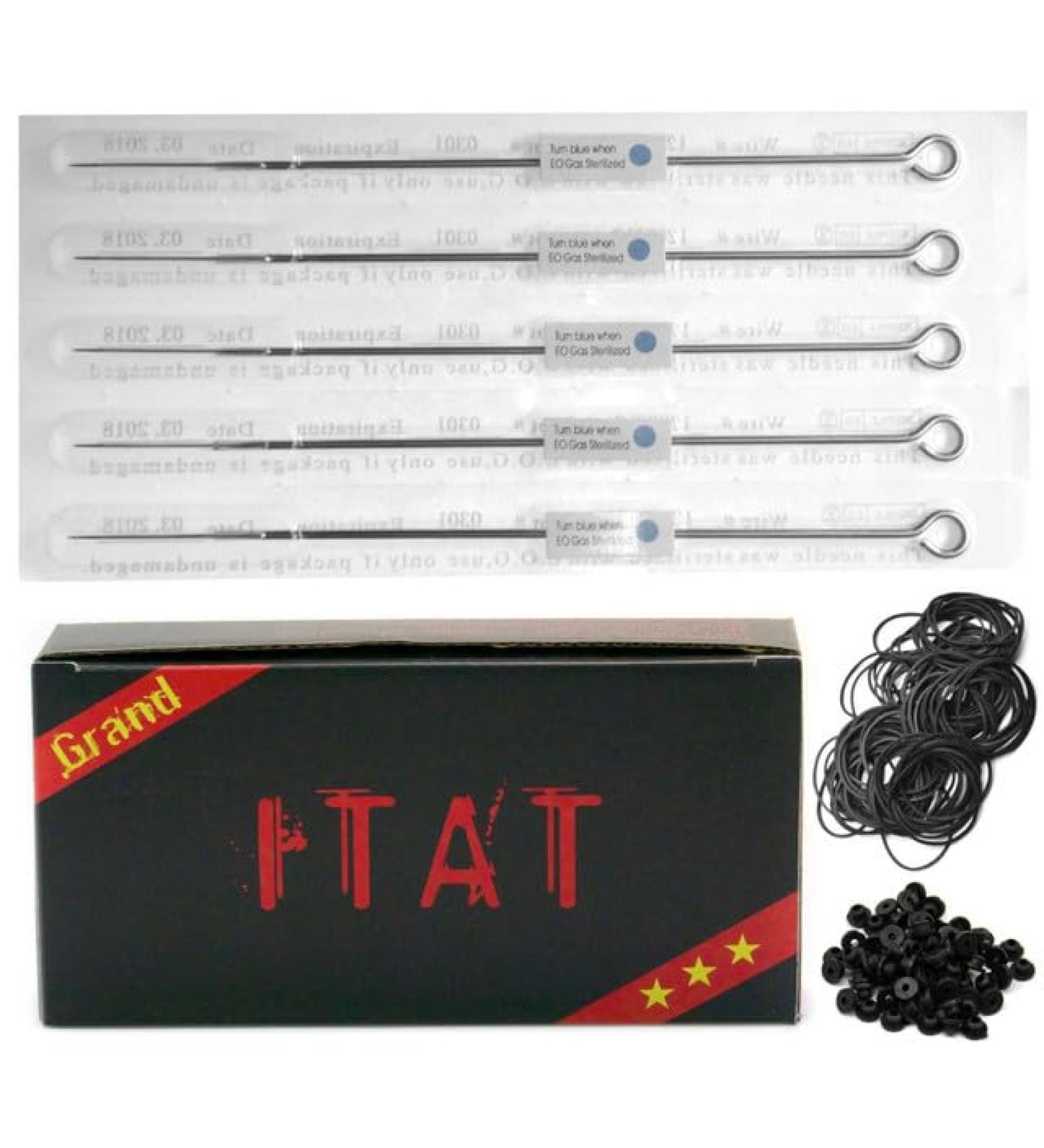 ITAT Ultra Premium Professional Long Bar Needles #8 Magnum - 50 Pcs (0807M1) | High-Quality Sewing Needles for Precision & Durability - International Shipping Available - Buy Online on GoSupps.com