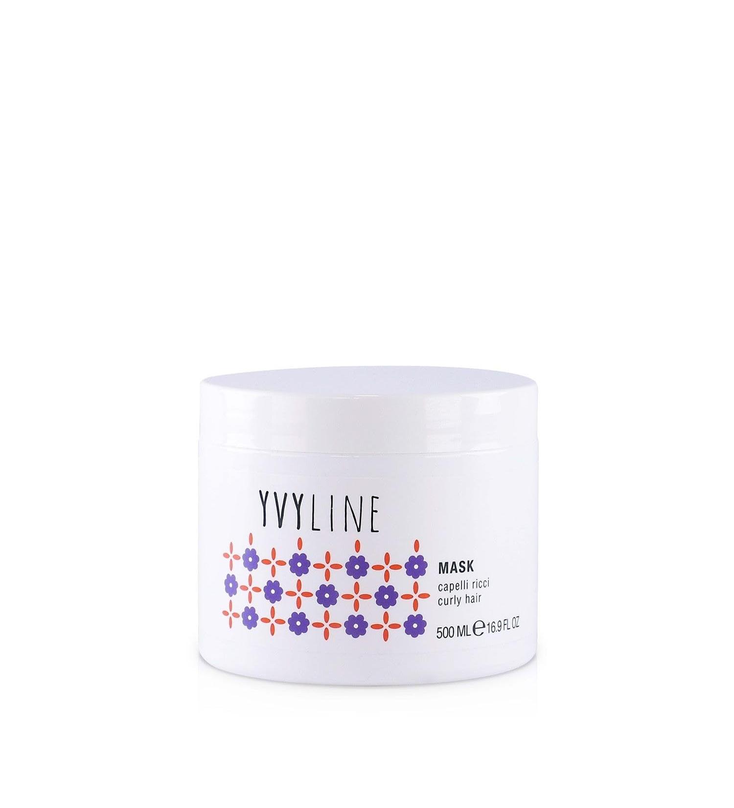 Yvyline Professional Anti-Frizz Mask for Curly Hair - Moisture & Conditioning Treatment (500ml) | Curly Girl Method Approved - Buy Online on GoSupps.com