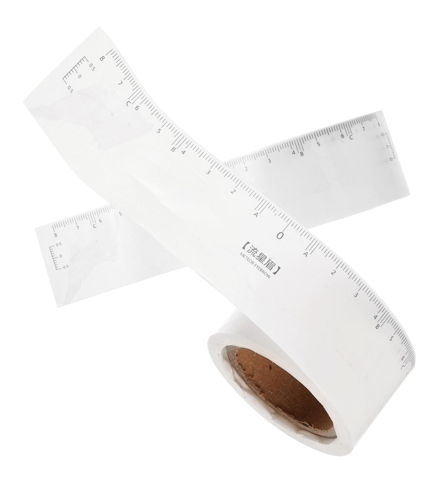 Beavorty Brow Ruler Sticker 1 Roll Stickers Eyebrow Line Sticker Eye Brow Positioning Eyebrow Ruler Drawing Pen Conjoined - Buy Online on GoSupps.com