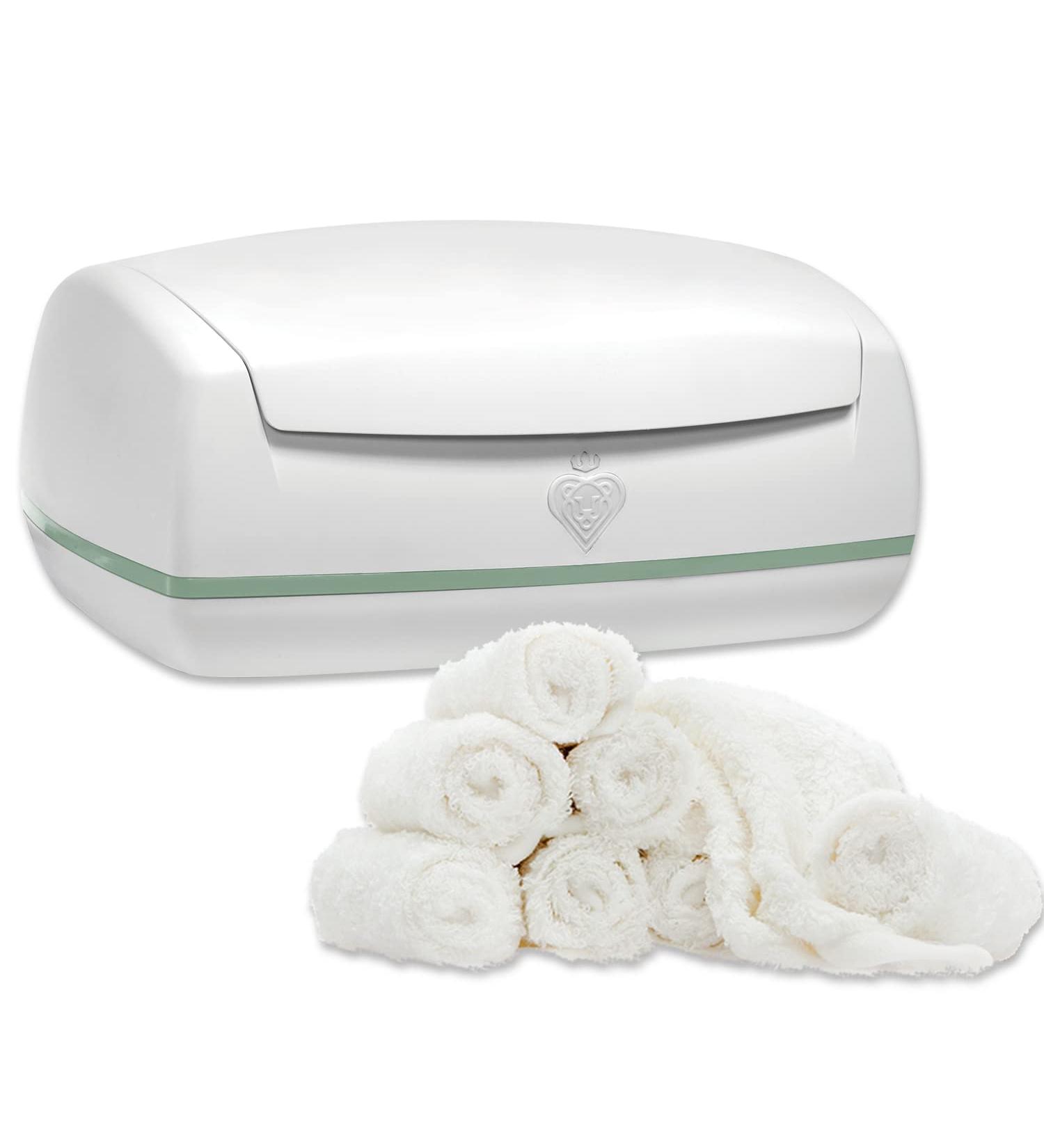 Prince Lionheart Warmies Wipes Warmer with Soft Glow Nightlight and 12 Cloth Wipes - Buy Online on GoSupps.com