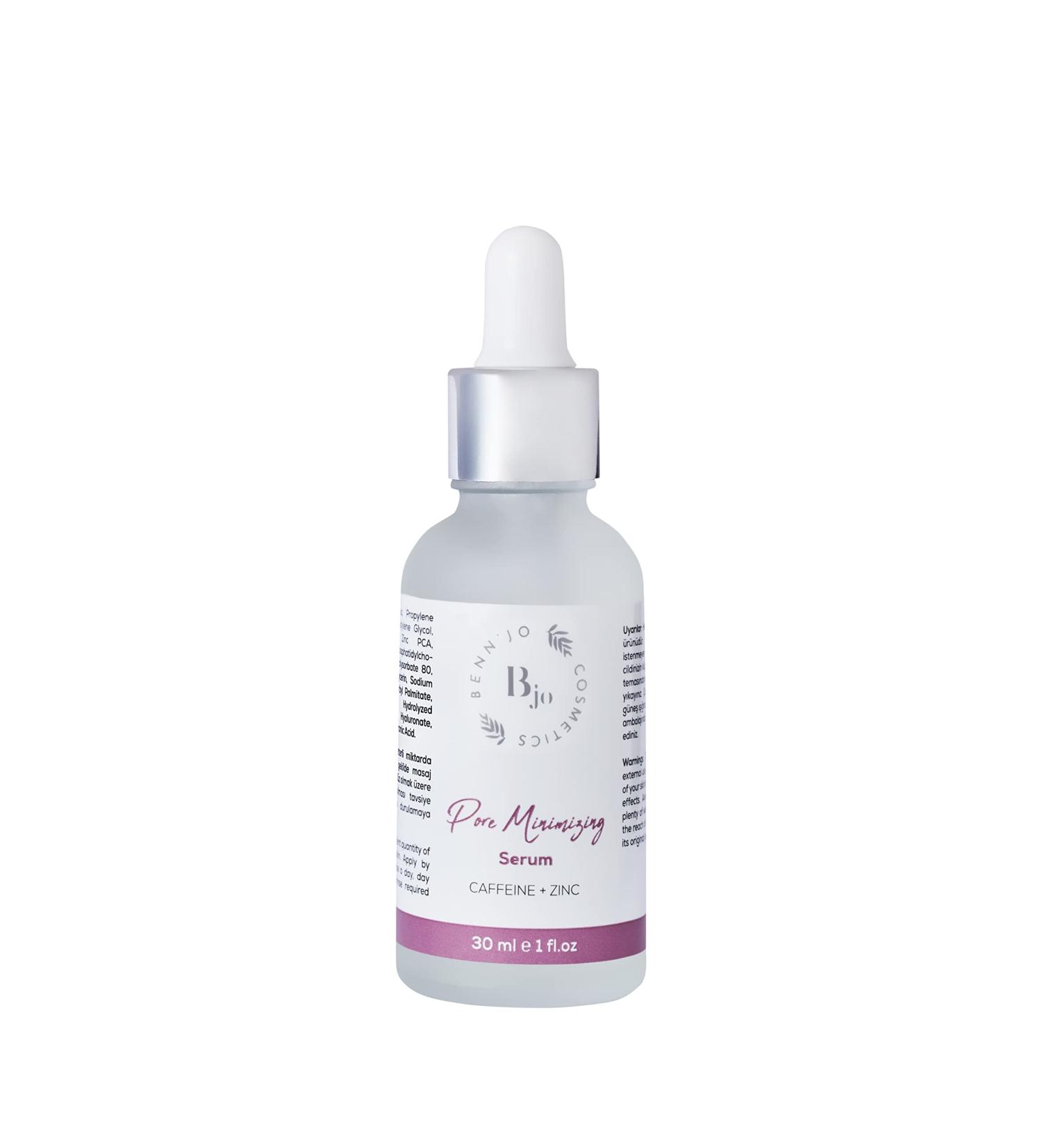 Bennjo Cosmetics Pore Minimizing Serum | Smoothing & Anti-Aging Daily Skin Care for All Types - 1 Fl Oz - Buy Online on GoSupps.com