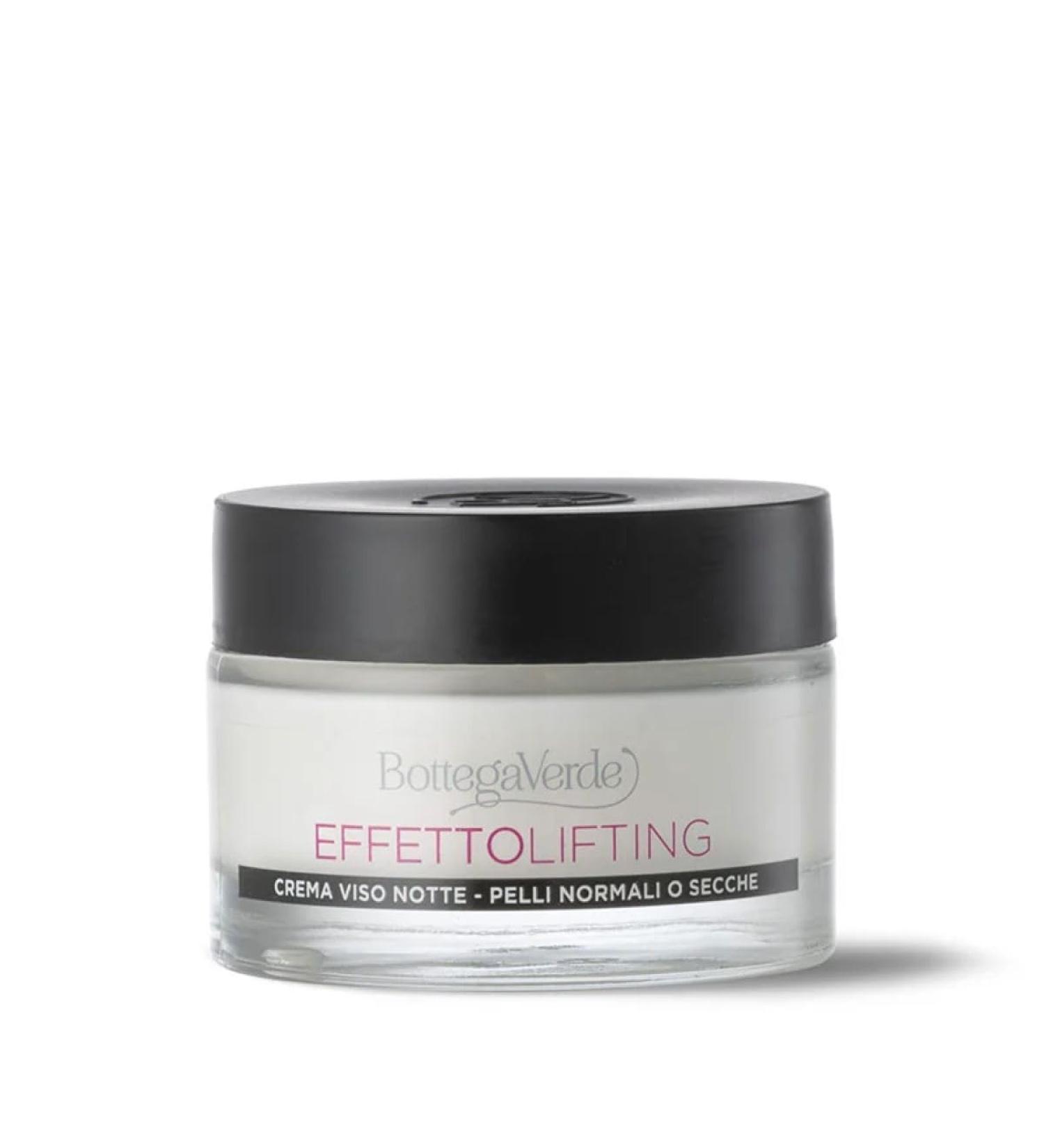  Bottega Verde Bottega Verde Lifting Effect - Anti-aging night face cream immediate lifting effect* - with hyaluronic acid and lotus flower extract (50 ml) - for normal or dry skin - Buy Online on GoSupps.com