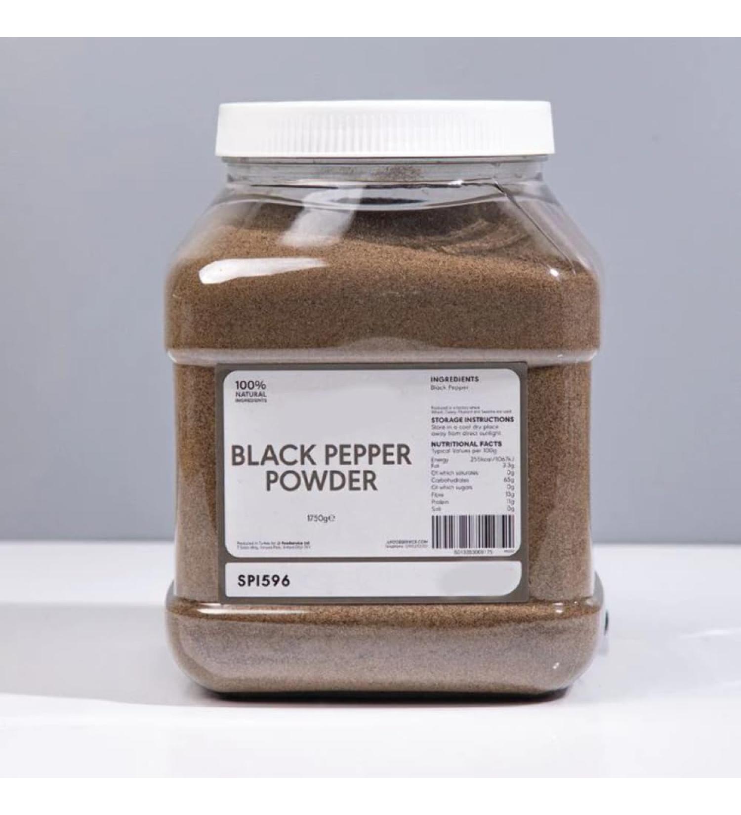 Black Pepper Powder 1 x 1750g 1 x 1750g