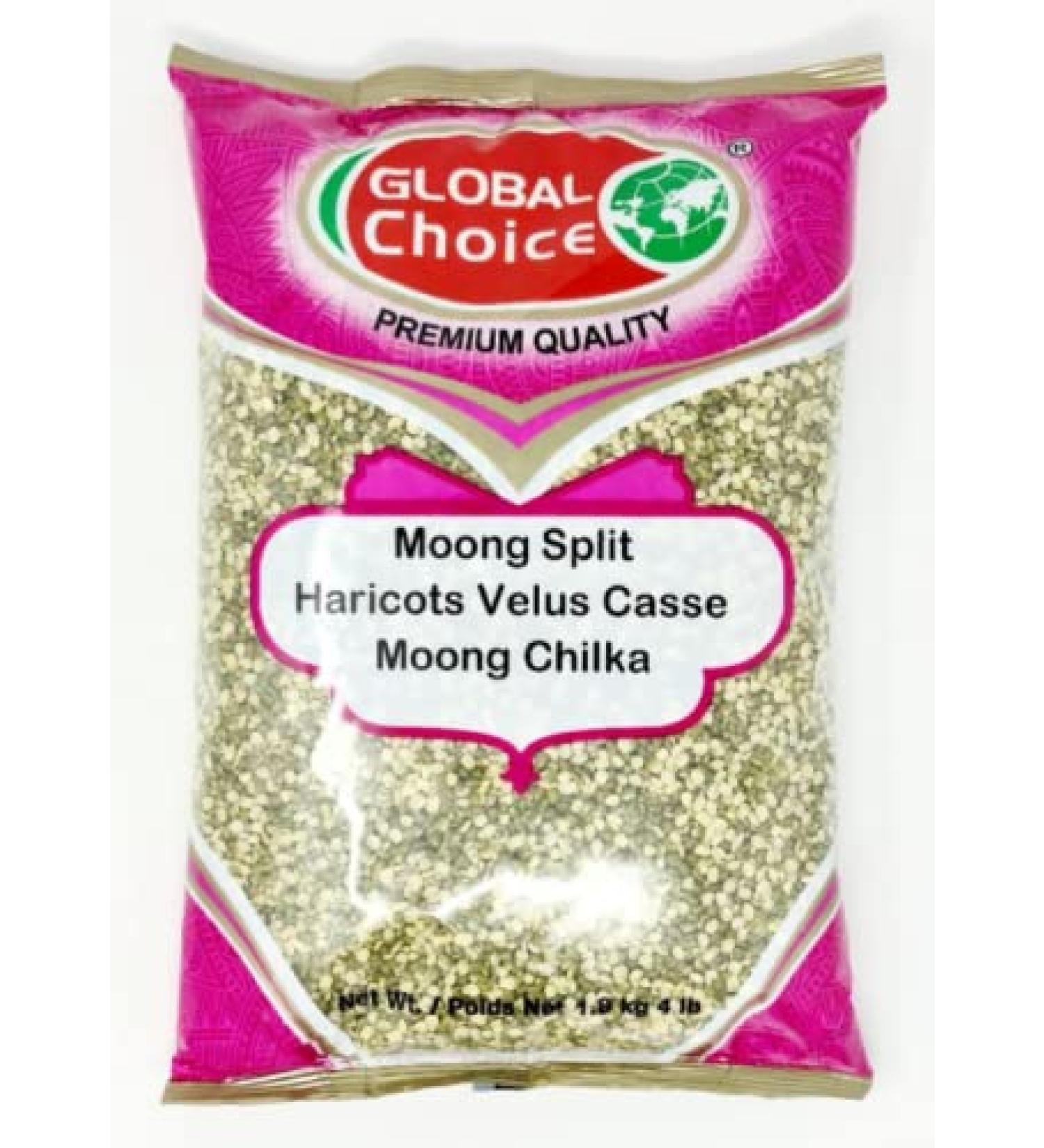 Global Choice Moong Split 4 Lbs - Buy Online on GoSupps.com