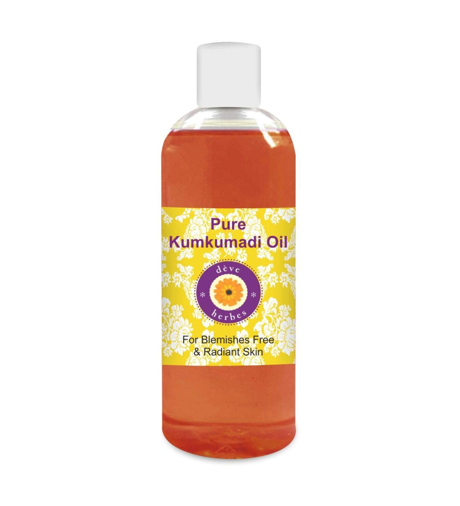 Deve Herbes Pure Huile de Huile de Kumkumadi qualit th rapeutique naturelle 200ml (6 76 oz) - Buy Online on GoSupps.com