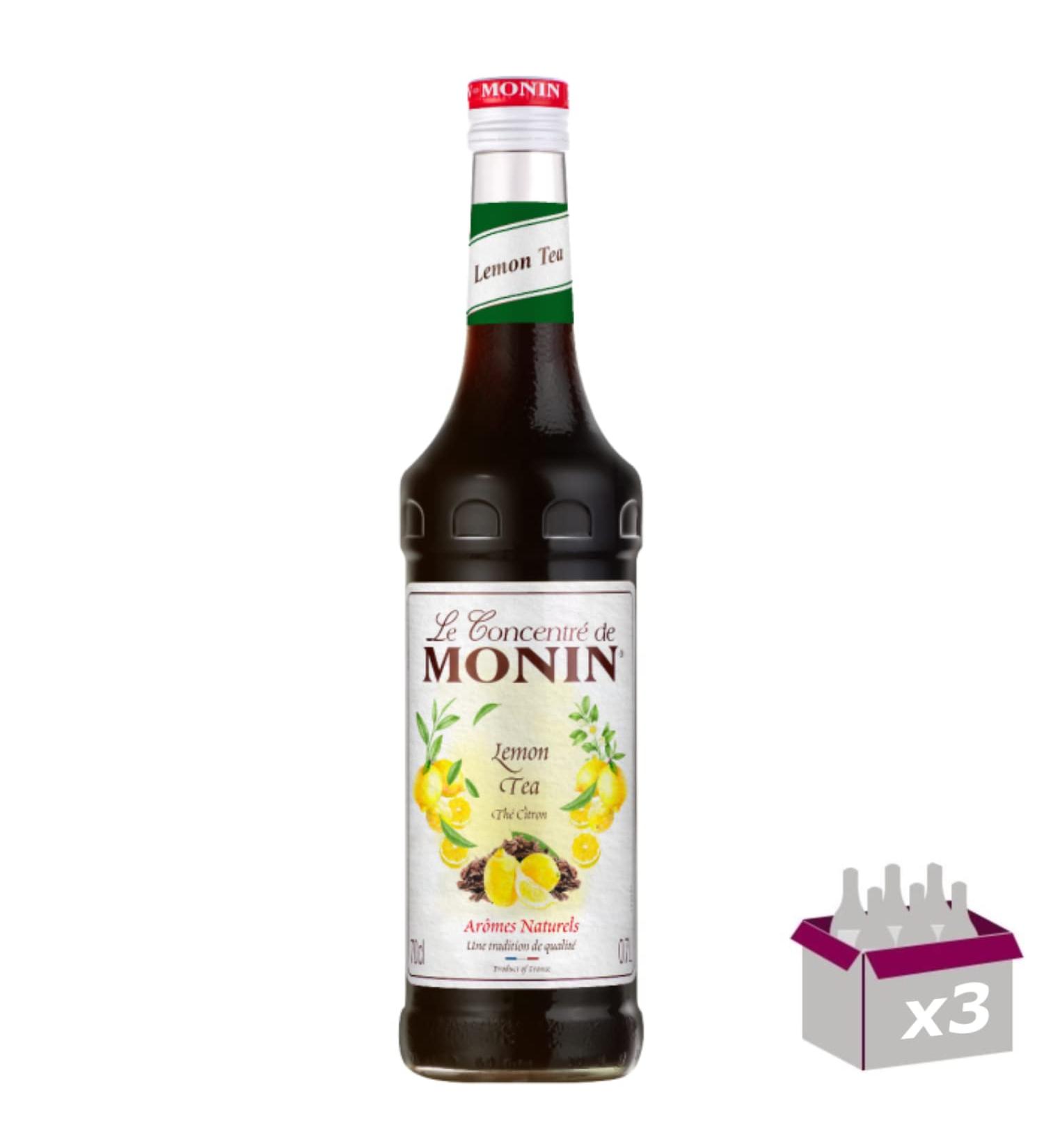 Set of 3 Syrup - Lemon Tea - 70cL