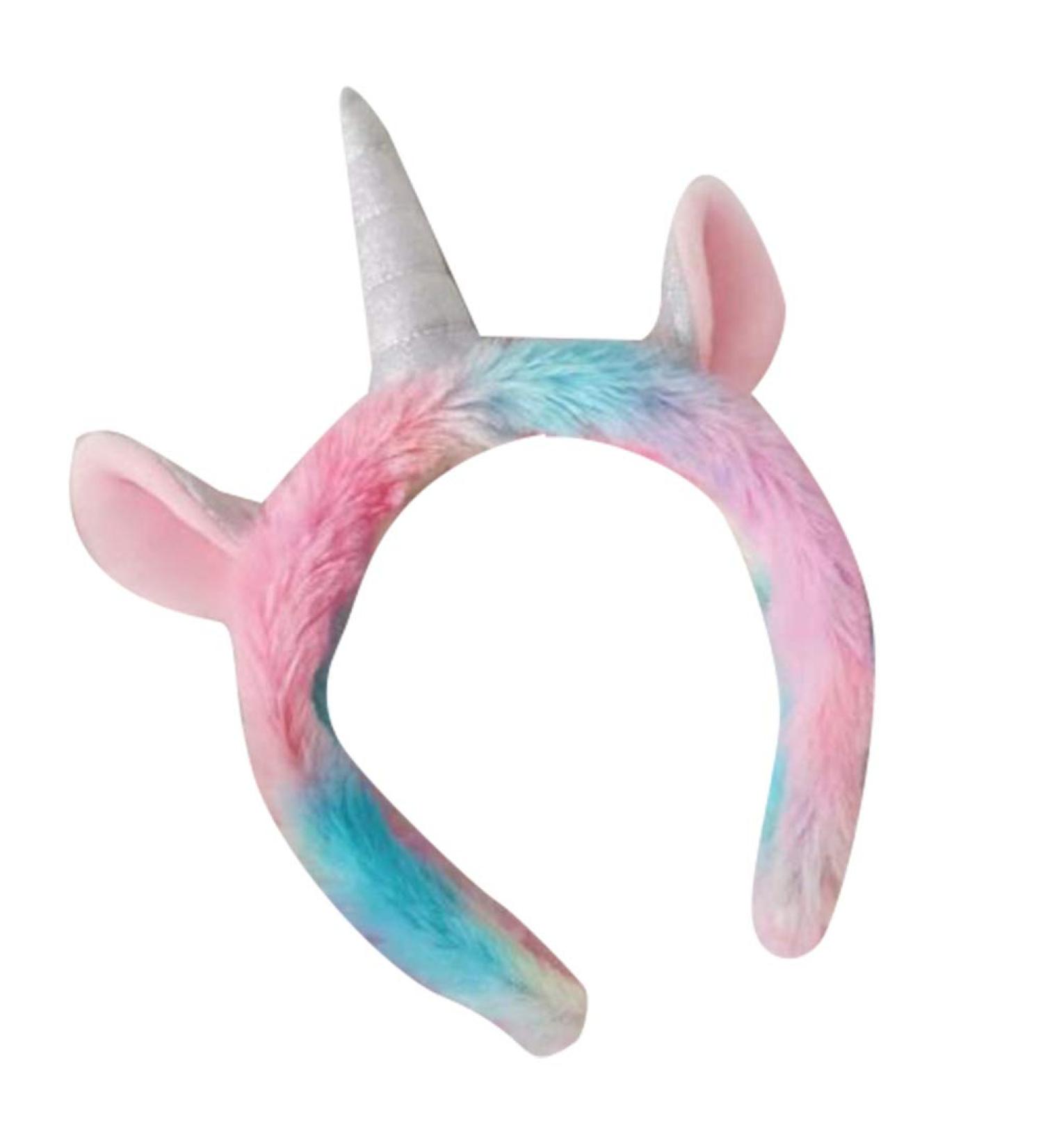 Beaupretty Halloween Party Party Headband Unicorn Headwear Party Headdress Party Hair Hoop Plush Unicorn Headdress Hallowen Party - Buy Online on GoSupps.com