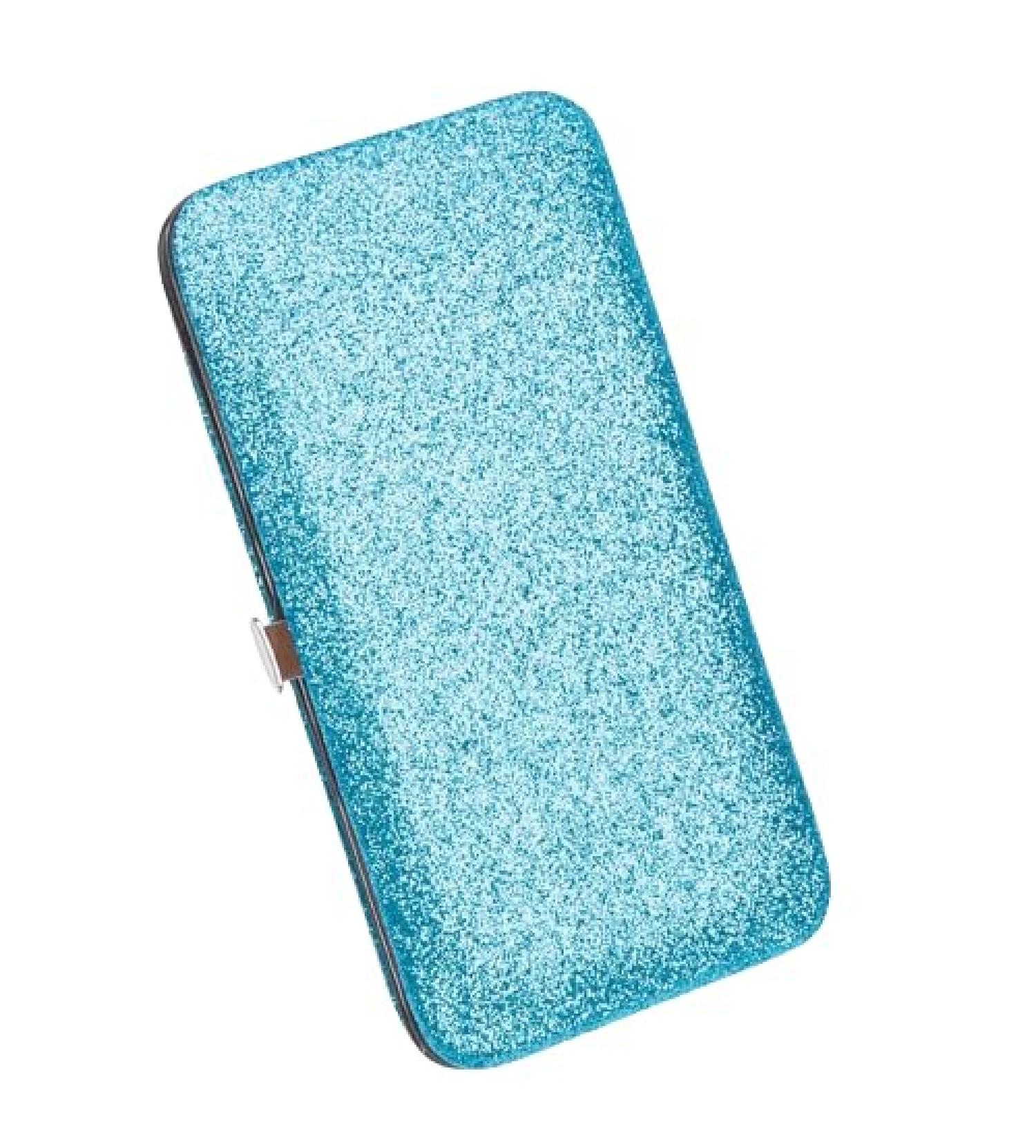 Tweezers Storage Cases Rectangle Eyelash Curler Protective Box Eyelash Tweezers Scissors Organizing Bags for Home Supplies Blue - Buy Online on GoSupps.com