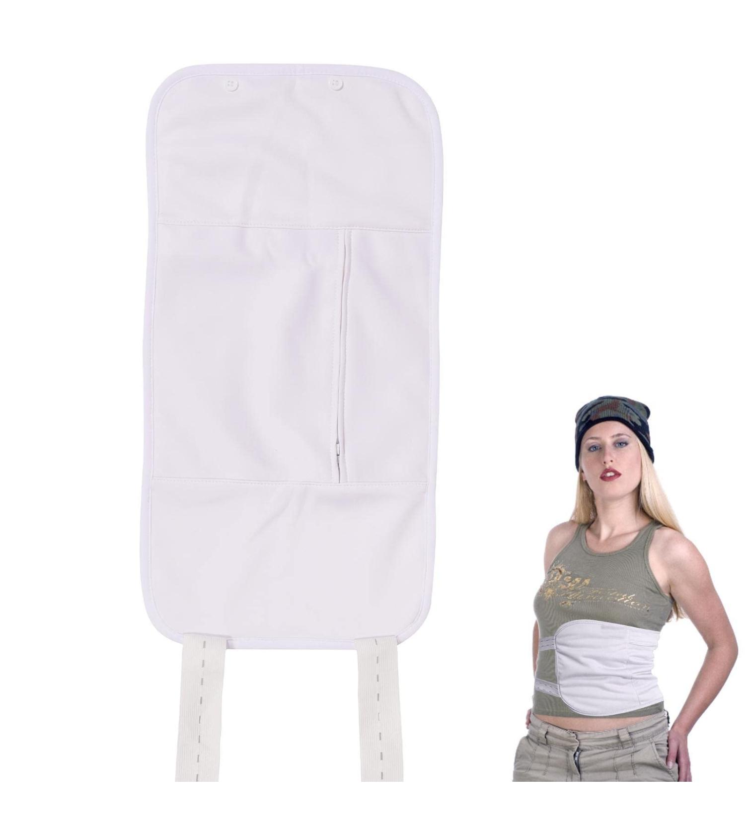 Castor Oil Pack Kit - Reusable Thyroid & Liver Detox Wrap Massage Belt Compress for Neck Relaxation | Premium White Castor Oil Pack - Buy Online on GoSupps.com