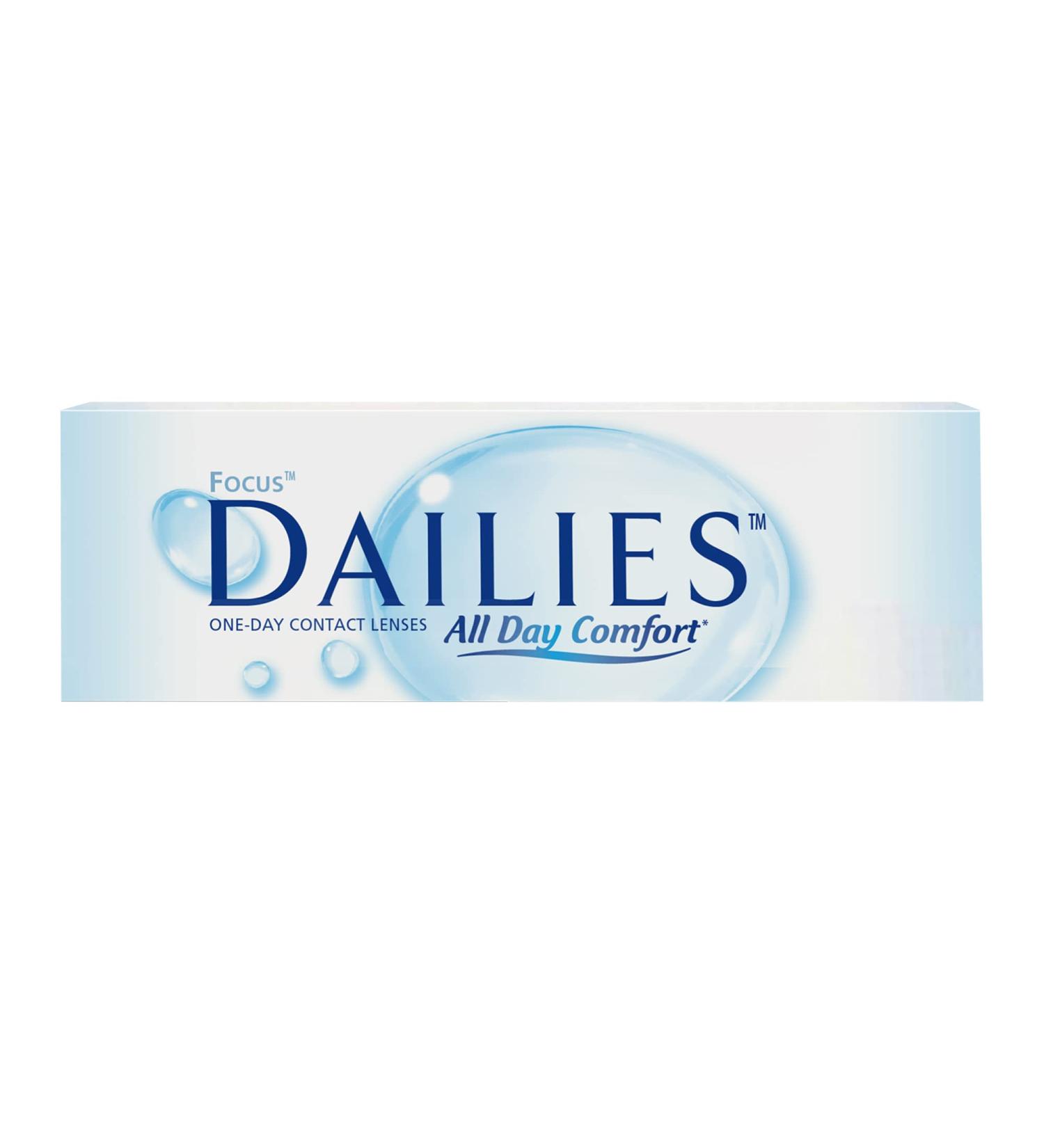 Dailies All Day Comfort Daily Lenses - 30 Pack BC 8.6mm DIA 13.8mm +0.75 Diopter - International Shipping - Buy Online on GoSupps.com
