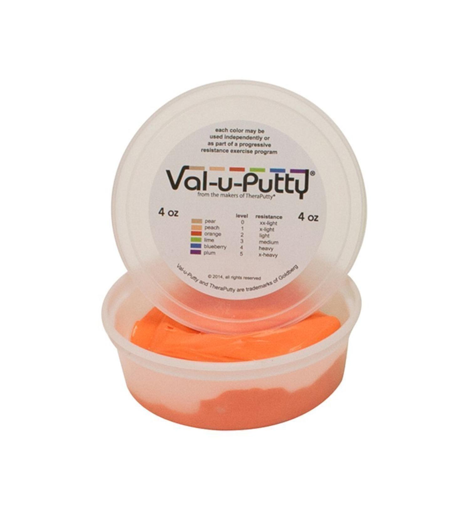 Val-u-Putty 10-3932 Exercise Putty 6 oz. Capacity Light Orange