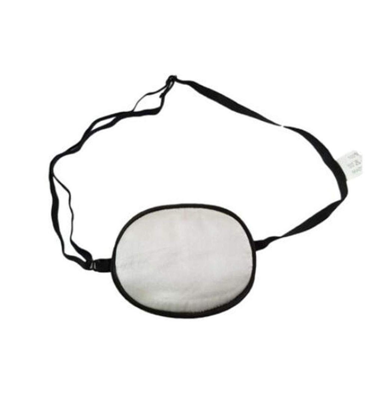 Shop Adjustable Strabismus Silk Eye Patch for Adults & Kids Breathable Lazy Eye Mask in Silver Gray - Buy Online on GoSupps.com